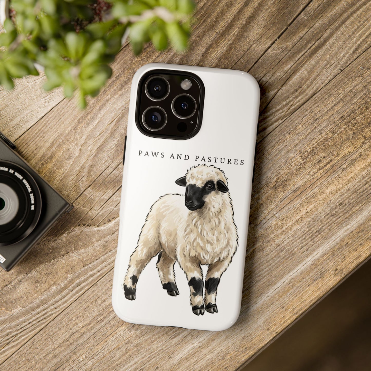Valais Blacknose Sheep Phone Case