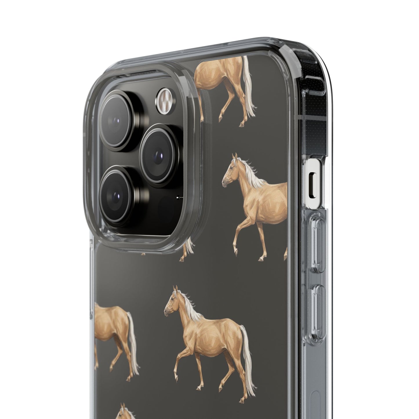 Horse Pattern iPhone Clear Case