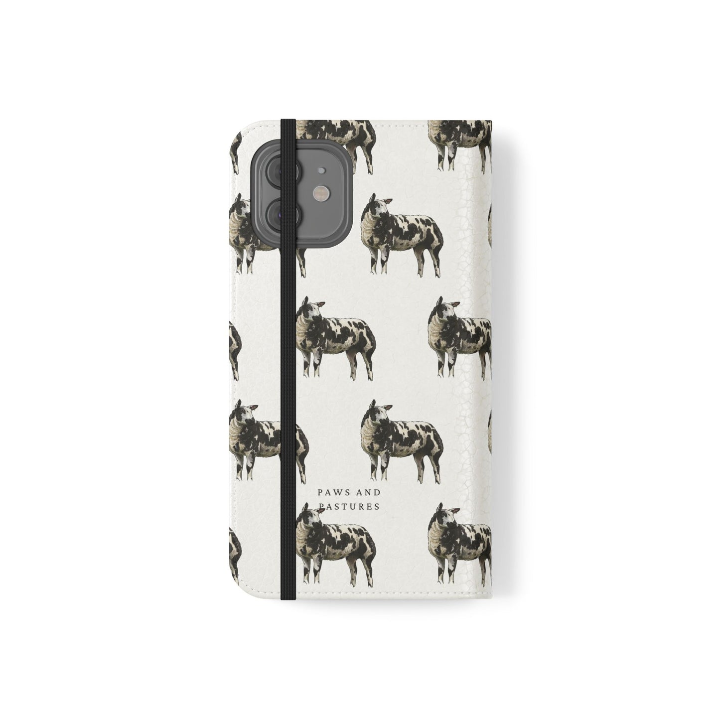 Ditch Spotted Sheep iPhone Flip Case
