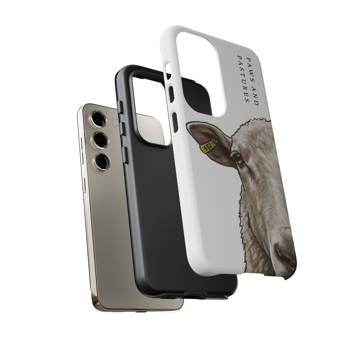 White Sheep Phone Case