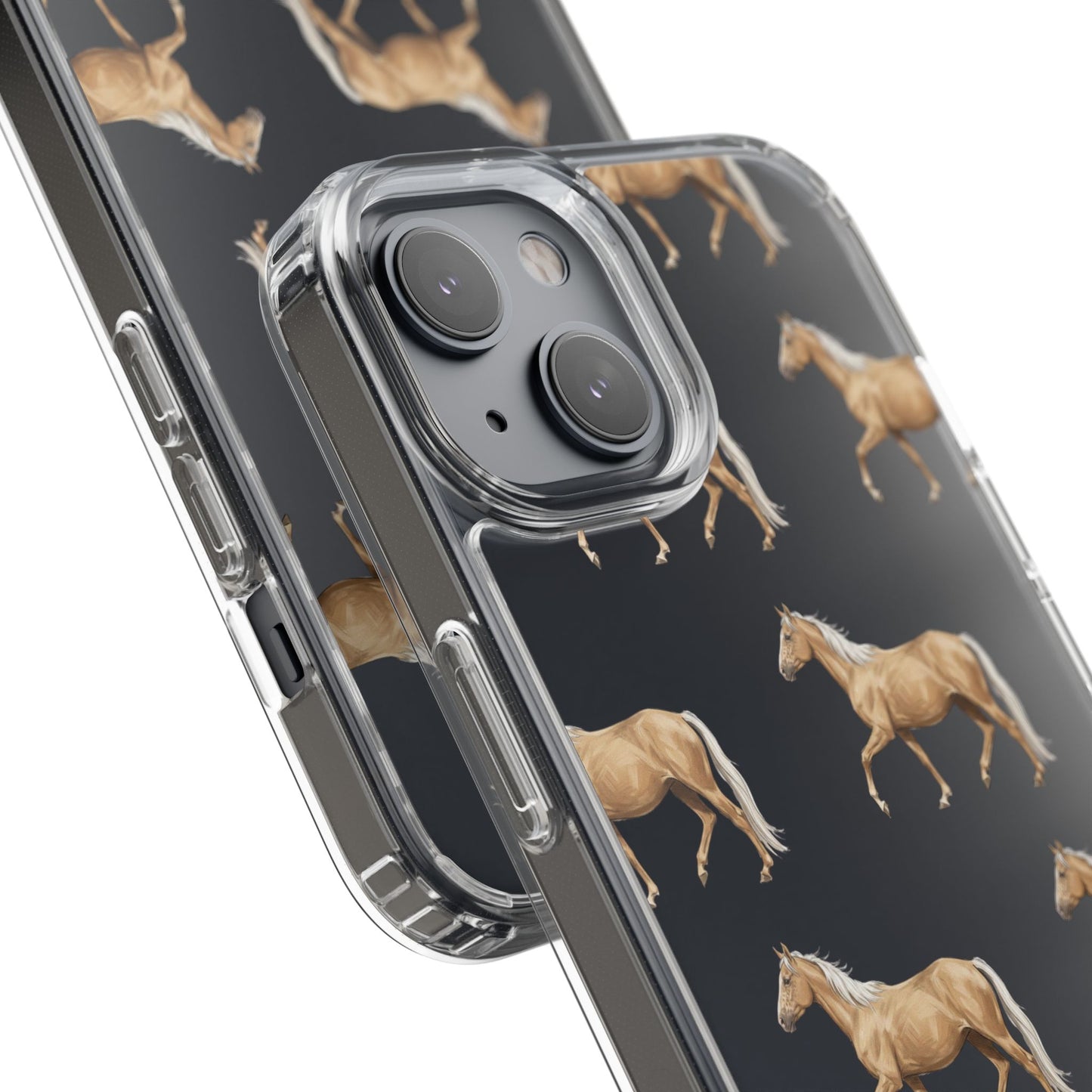 Horse Pattern iPhone Clear Case