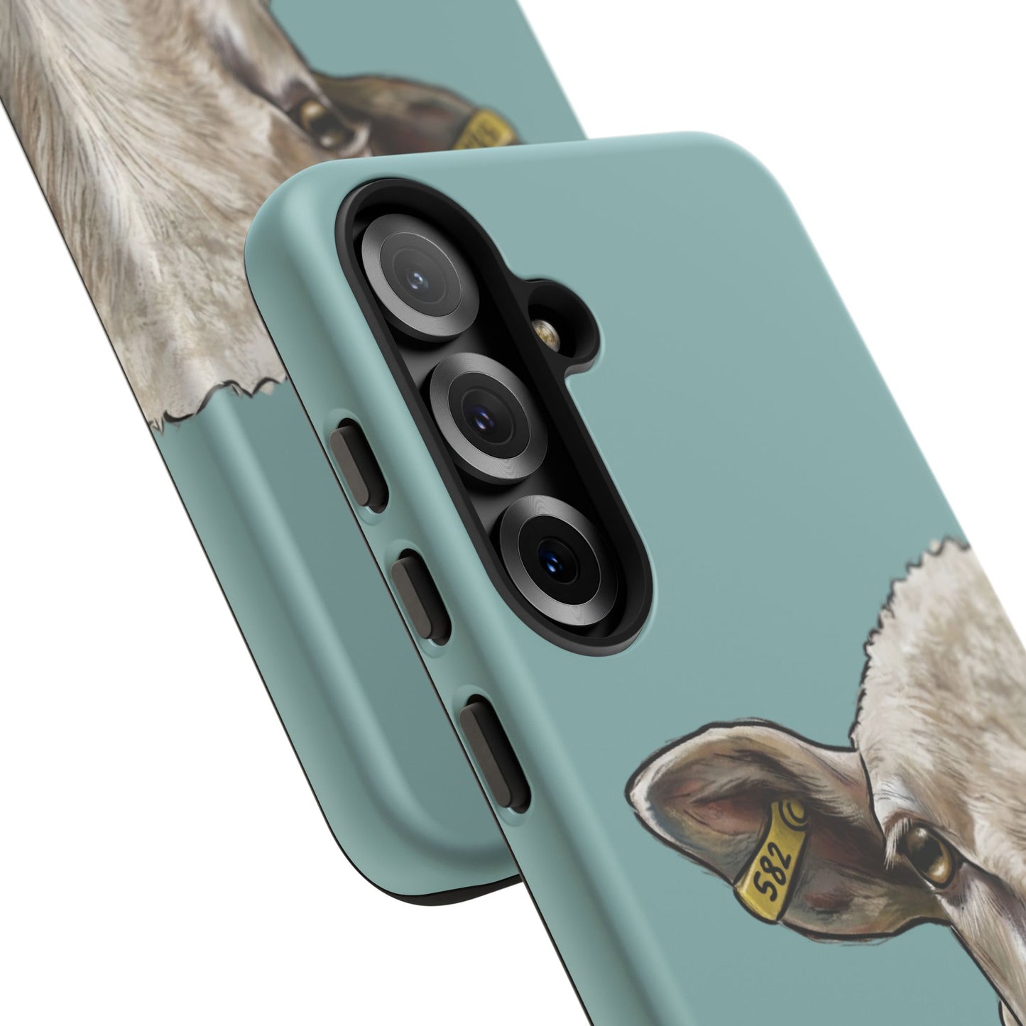Teal Sheep Phone Case