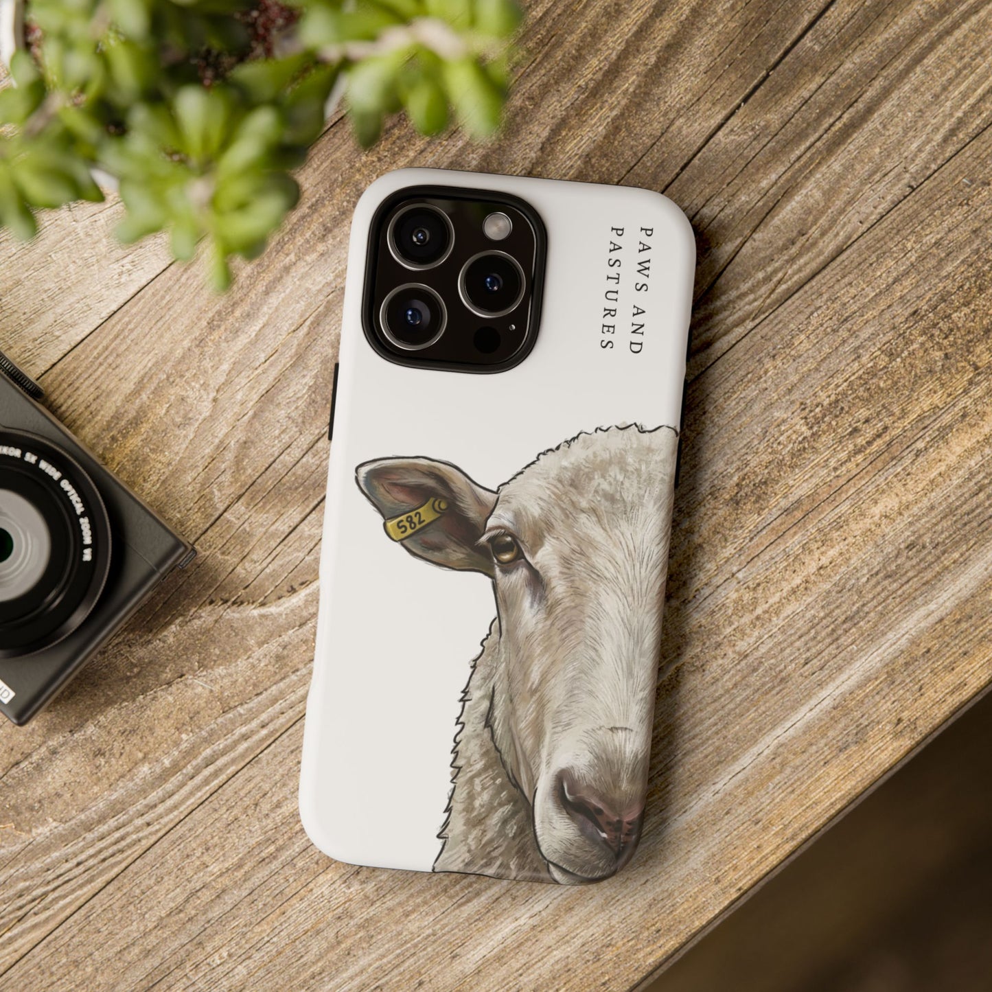 White Sheep Phone Case