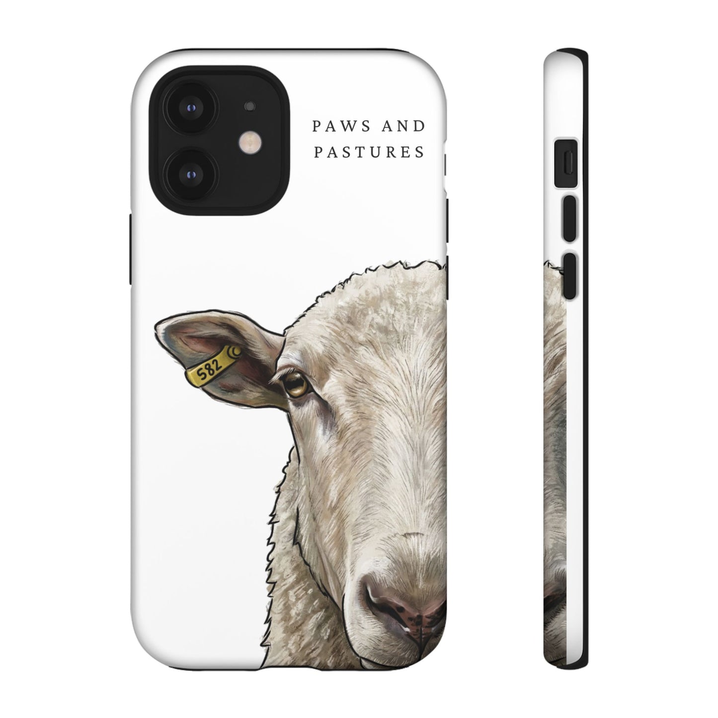 White Sheep Phone Case