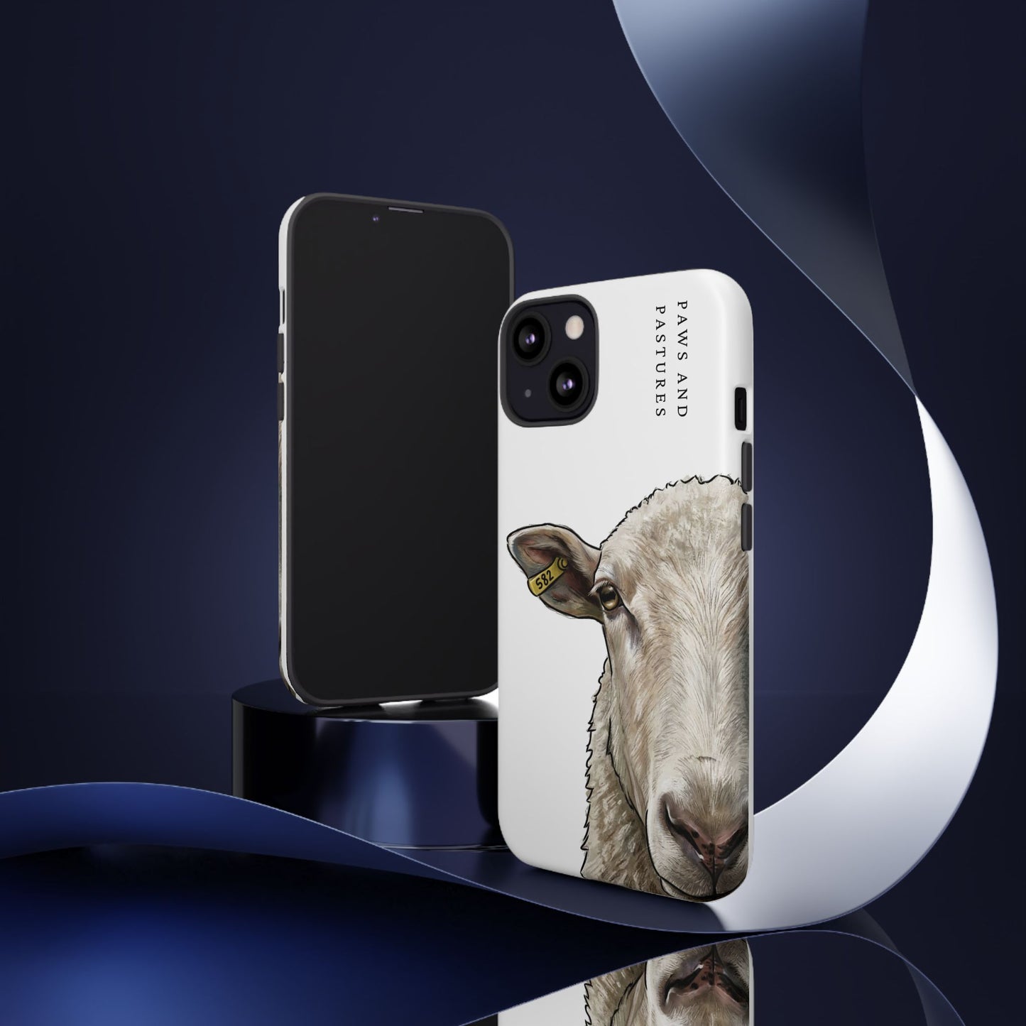 White Sheep Phone Case