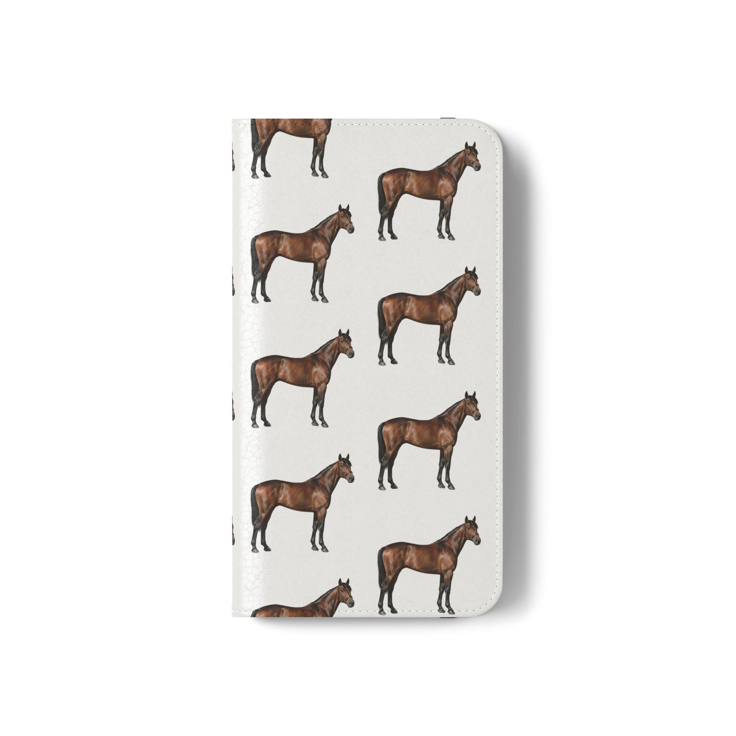 Horse Pattern iPhone Flip Case