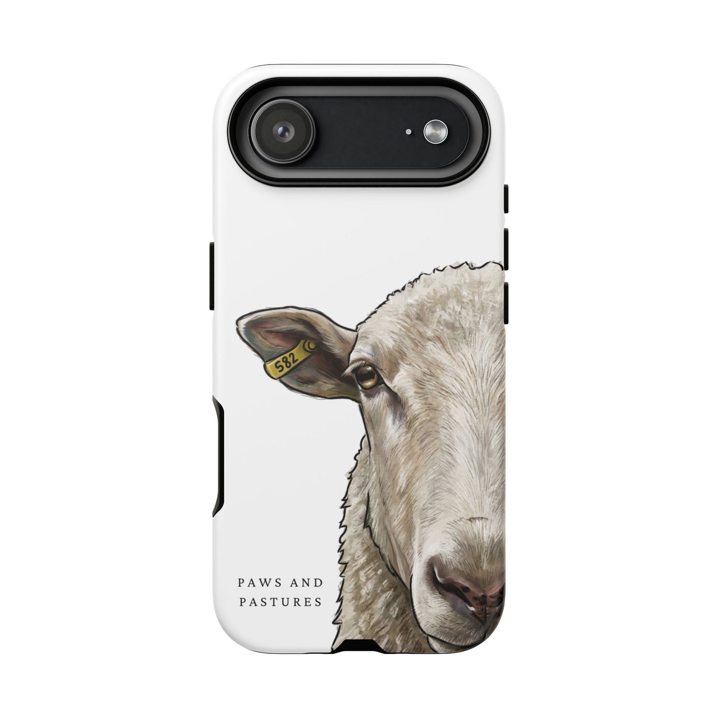 White Sheep Phone Case