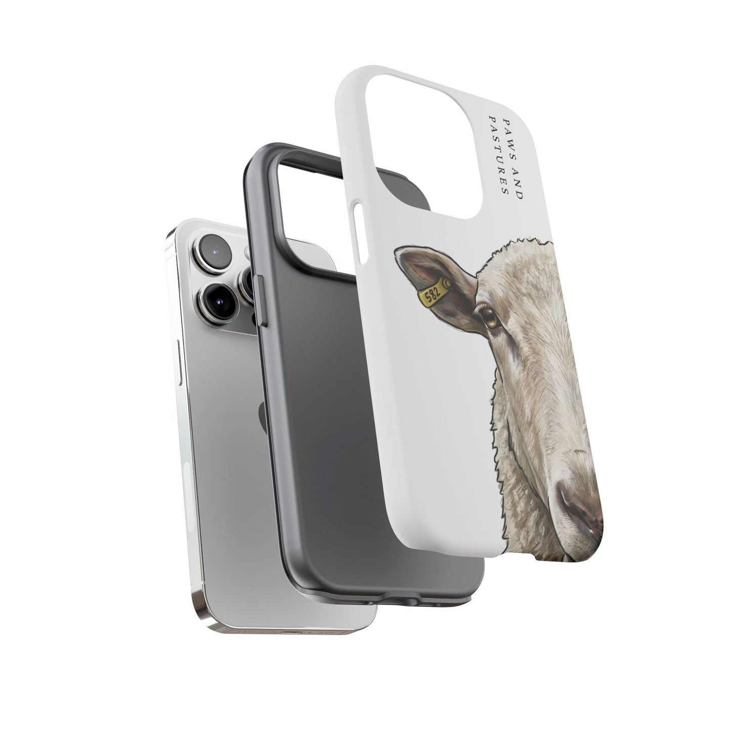 White Sheep Phone Case