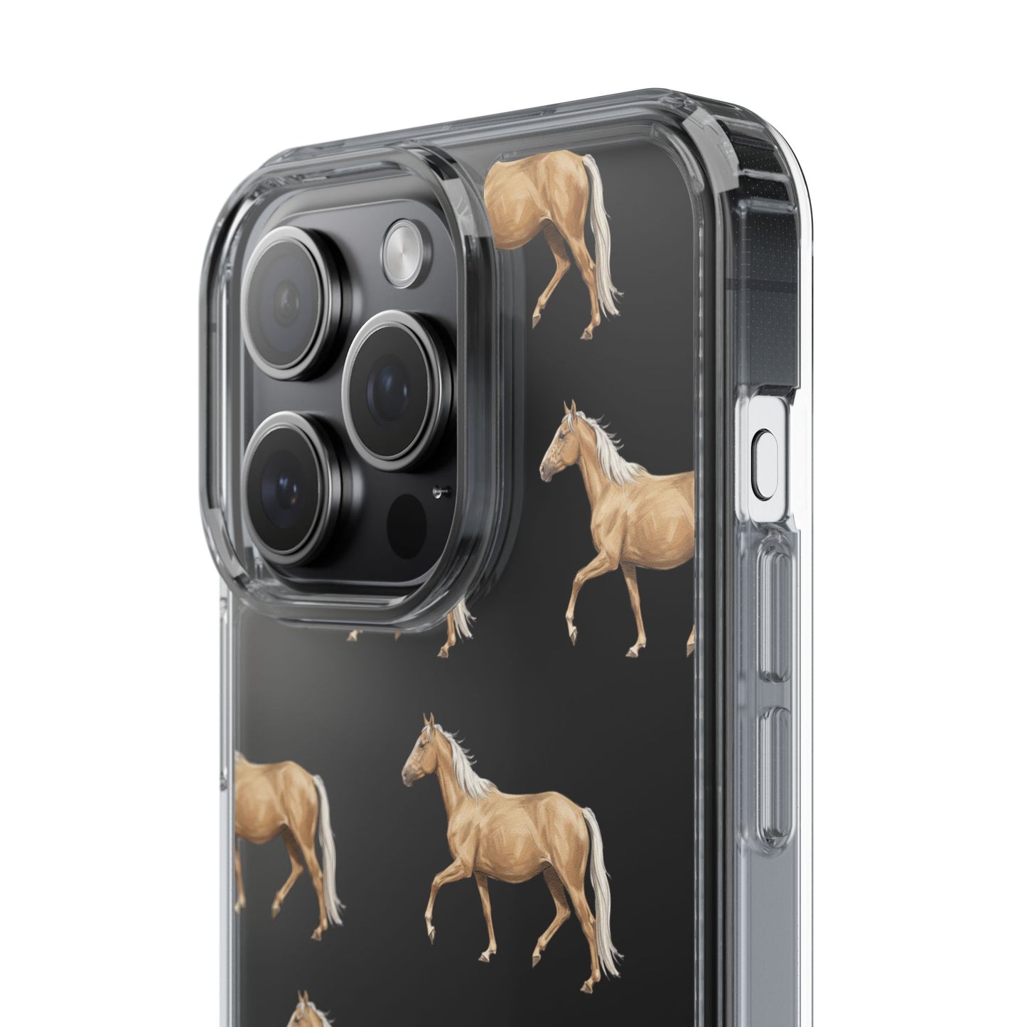 Horse Pattern iPhone Clear Case