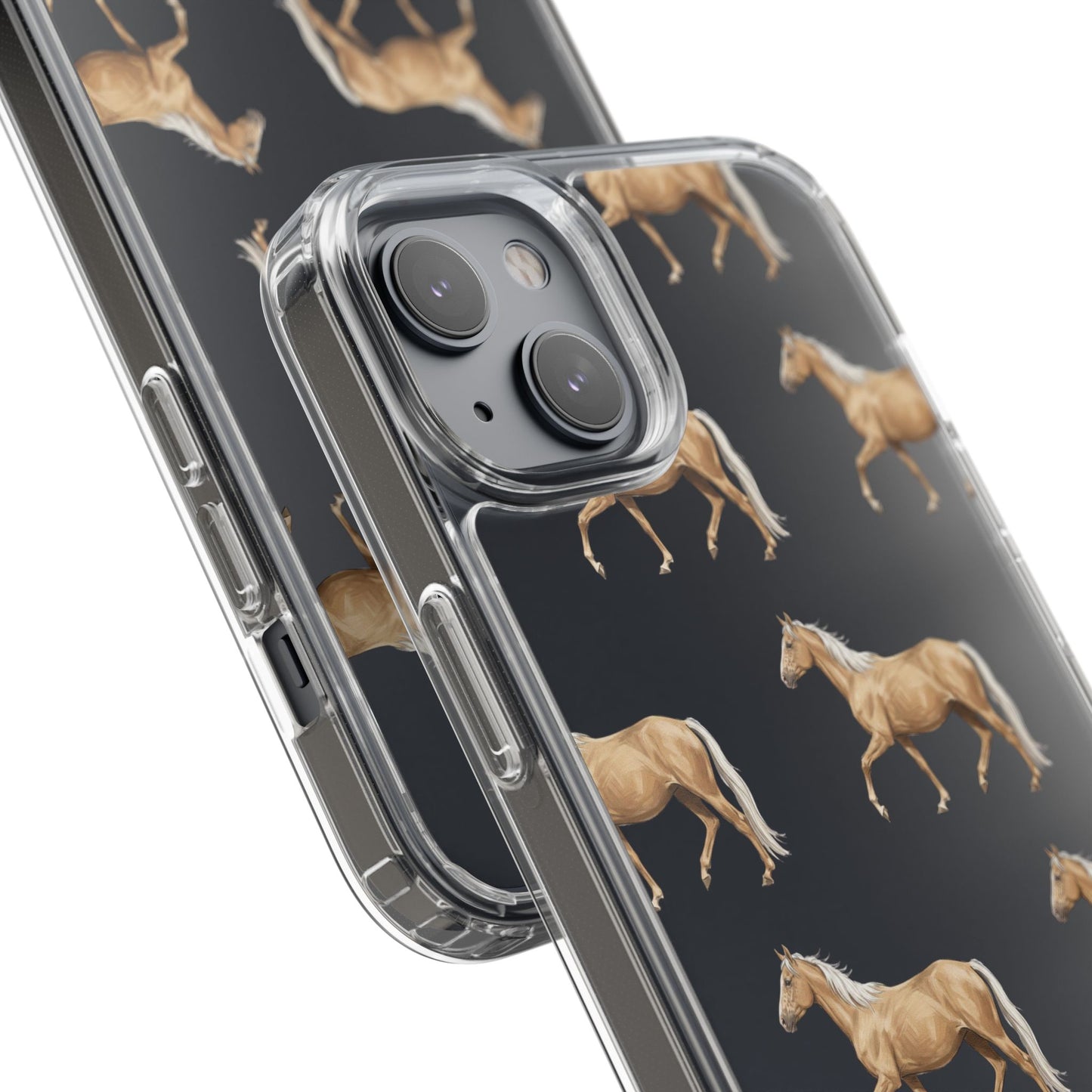 Horse Pattern iPhone Clear Case