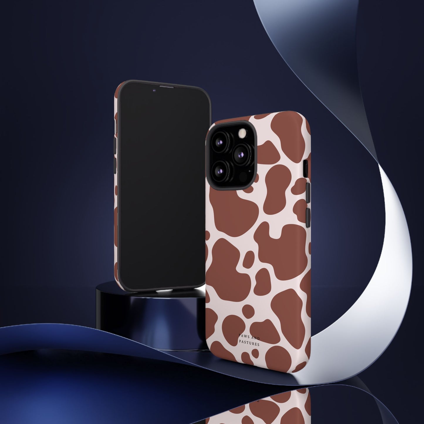 Cow Print Phone Case - Paws and Pastures