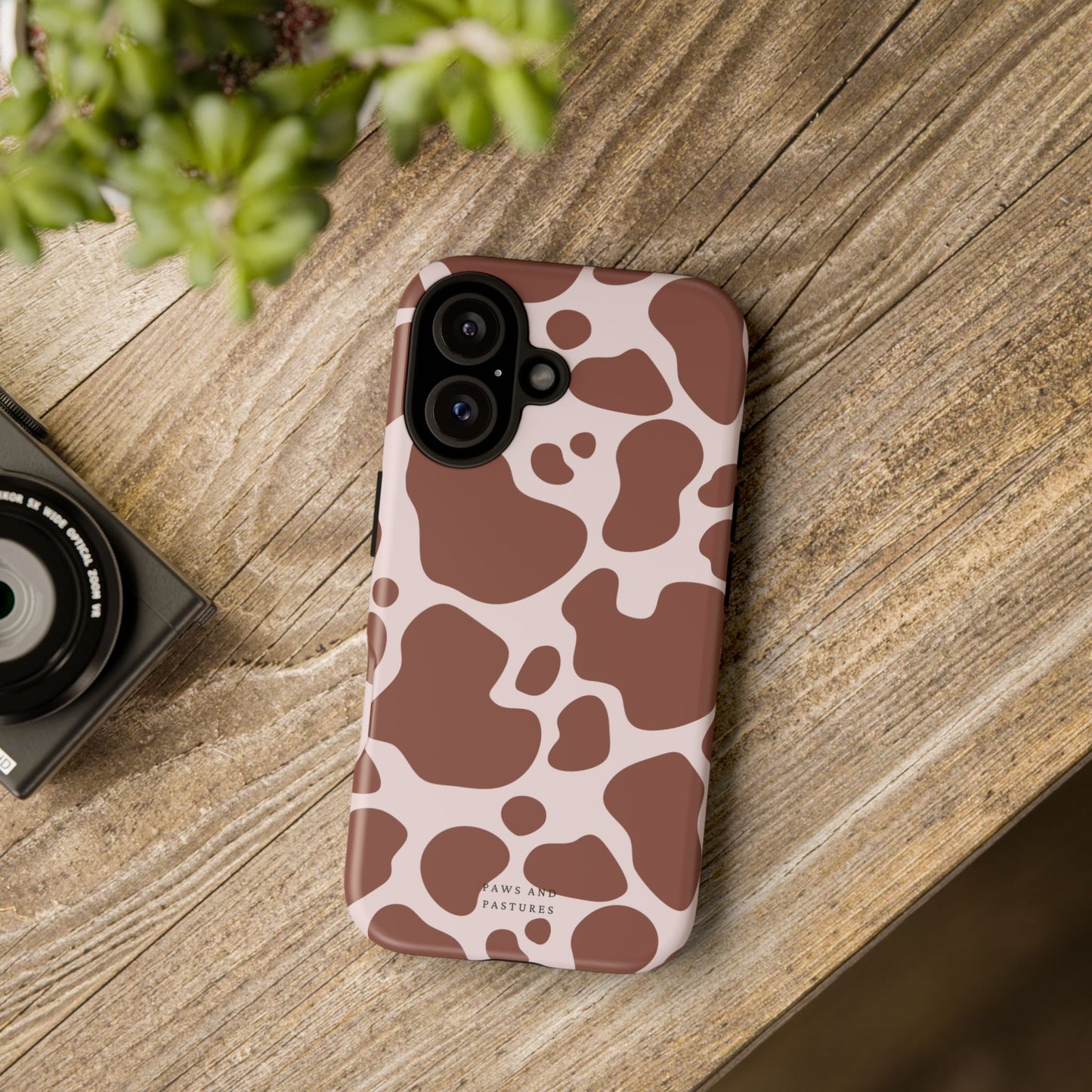 Cow Print Phone Case - Paws and Pastures
