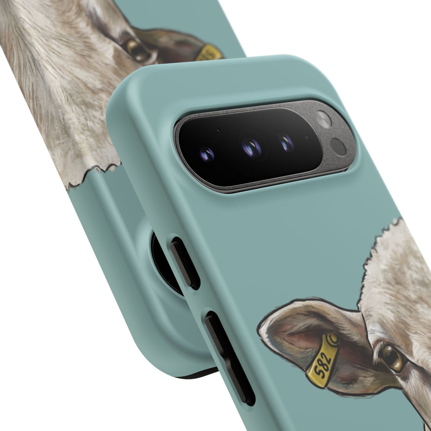 Teal Sheep Phone Case