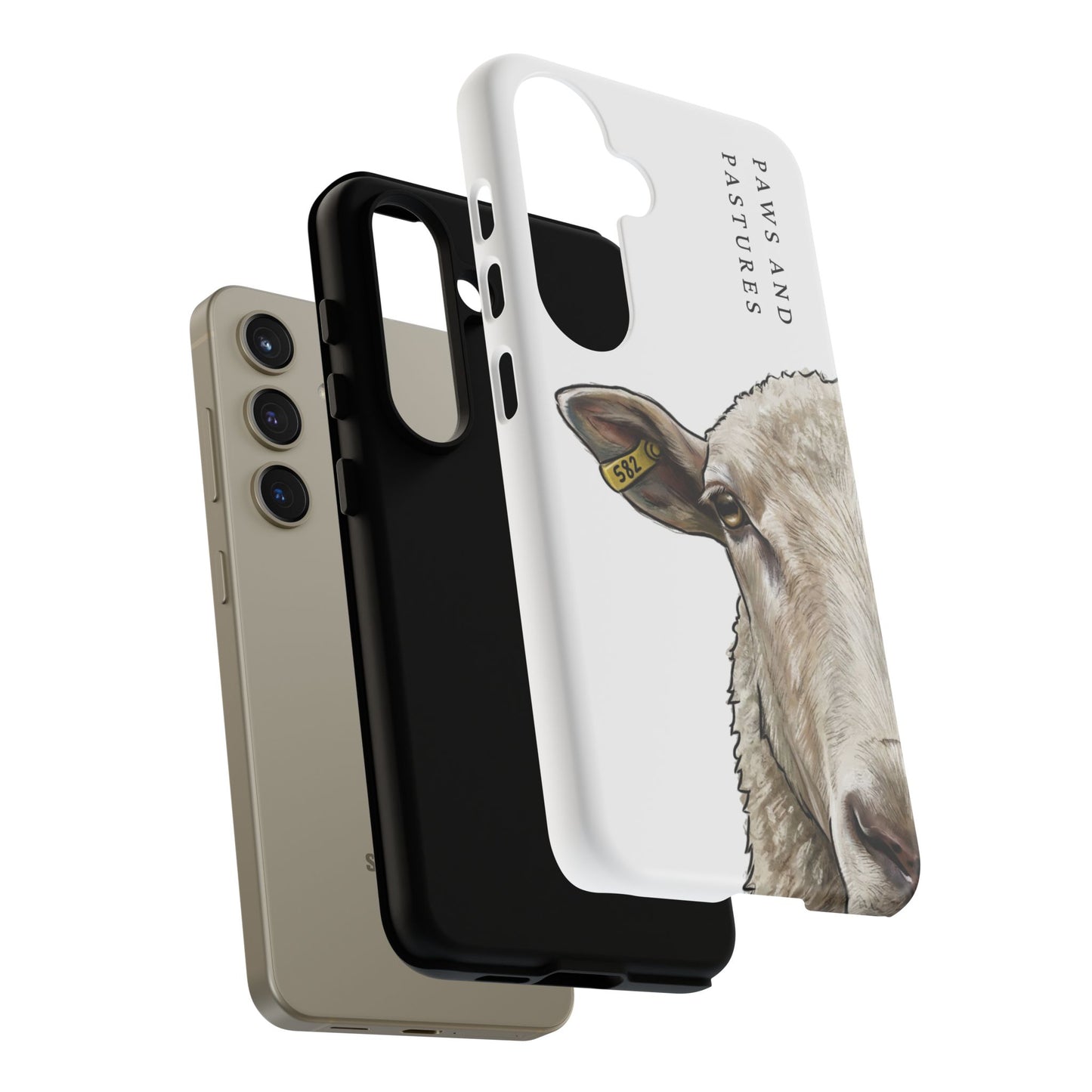 White Sheep Phone Case