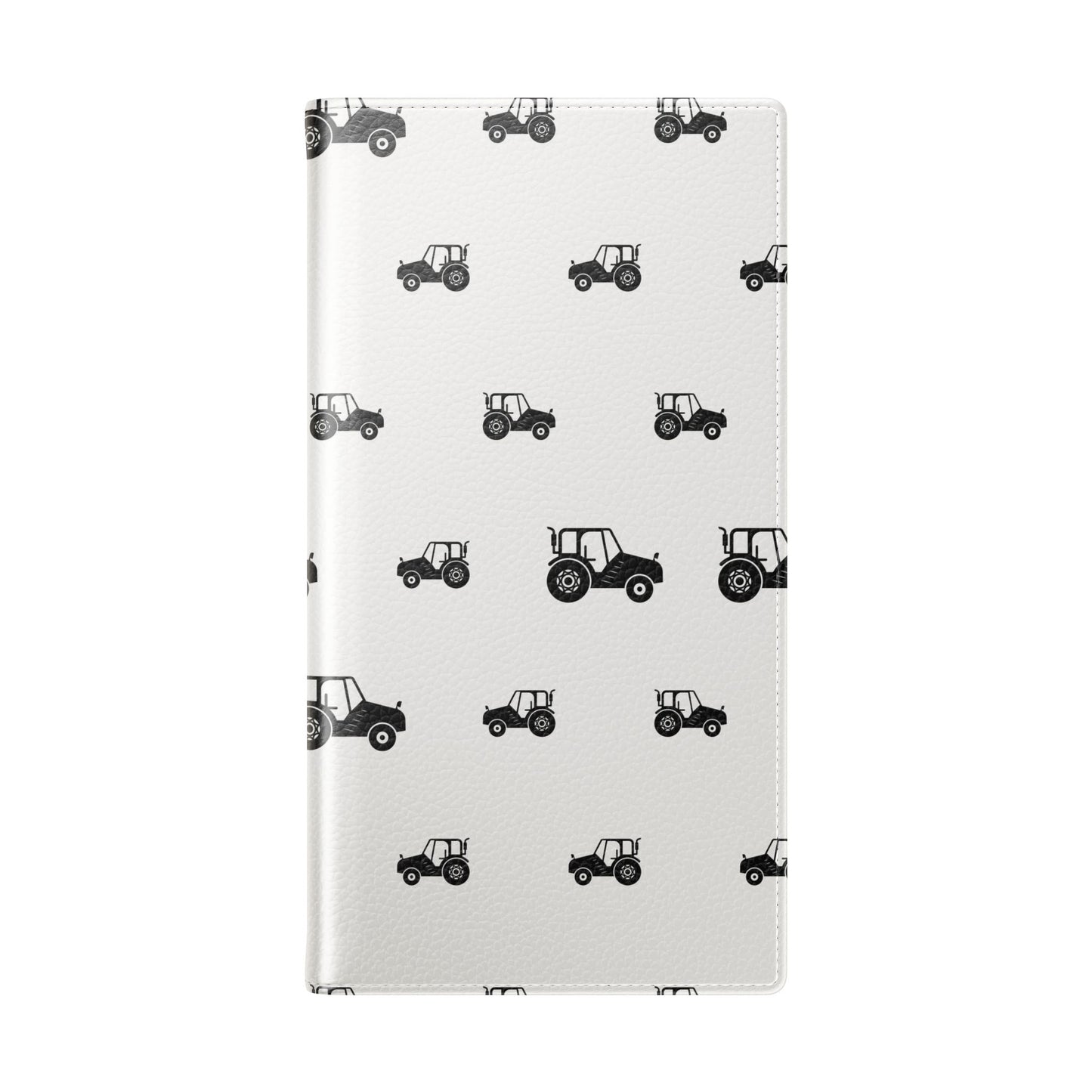 Tractor Pattern Flip Phone Case — Paws & Pastures Wallet Cover