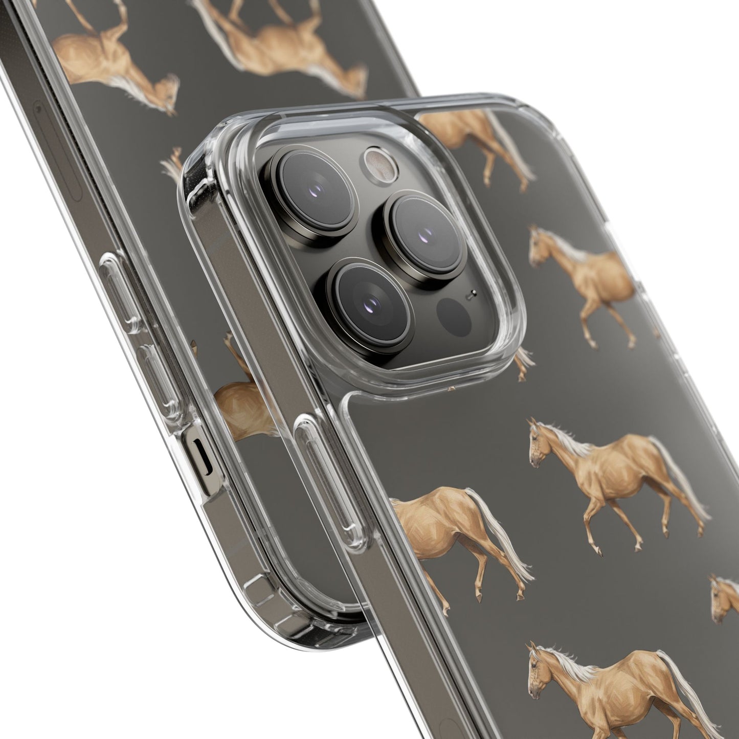 Horse Pattern iPhone Clear Case