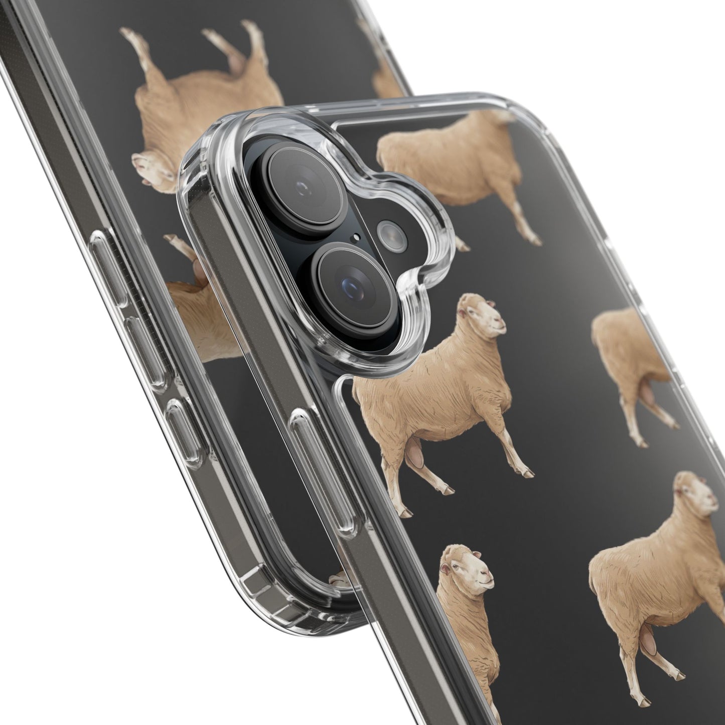Dorset Sheep Pattern iPhone Clear Case