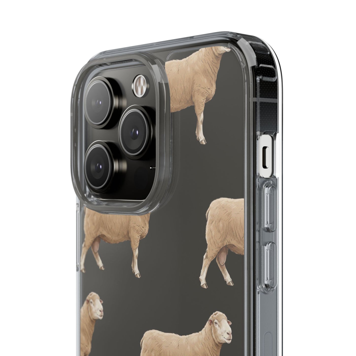 Dorset Sheep Pattern iPhone Clear Case