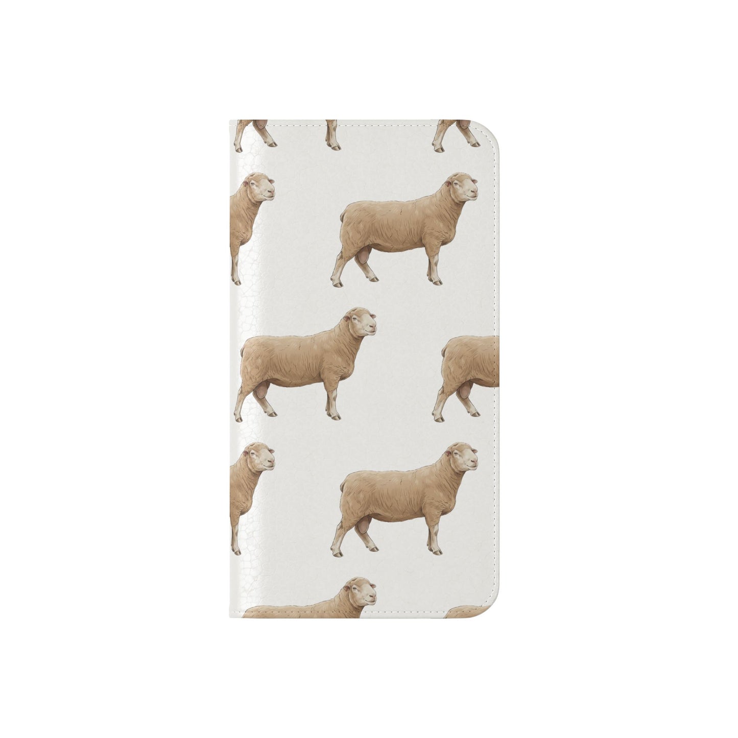 Sheep Pattern iPhone Flip Case
