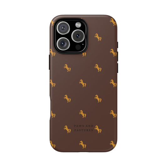 Horse Pattern Phone Case — Paws and Pastures Protective Phone Cover