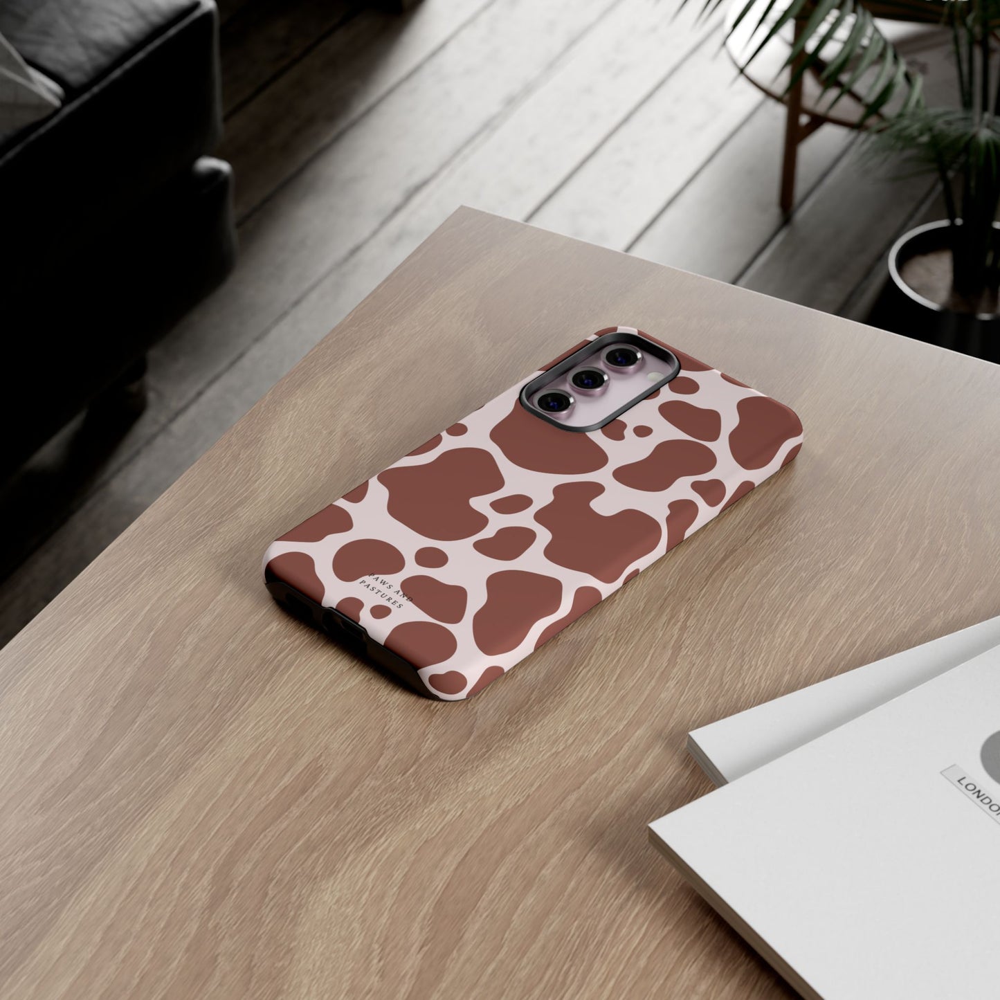 Cow Print Phone Case - Paws and Pastures