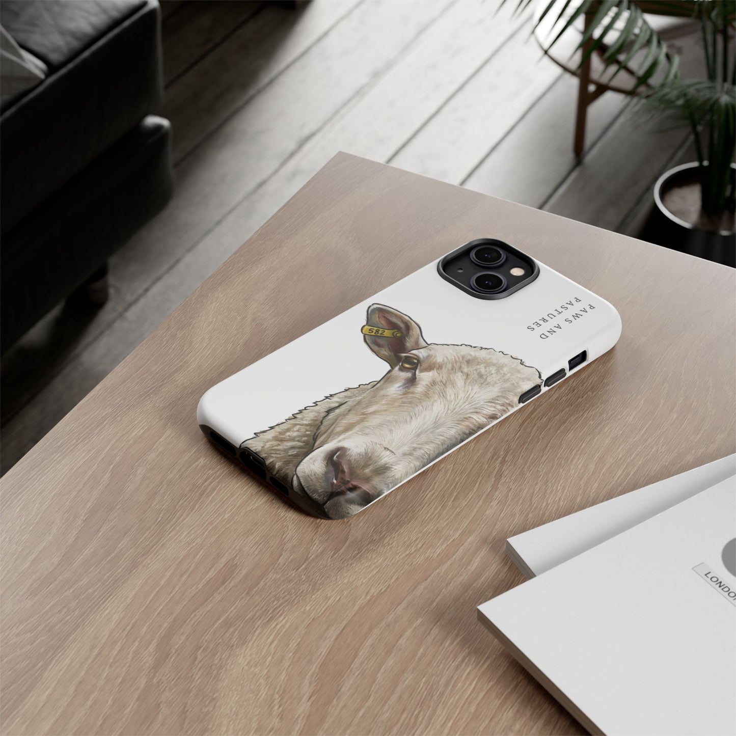White Sheep Phone Case