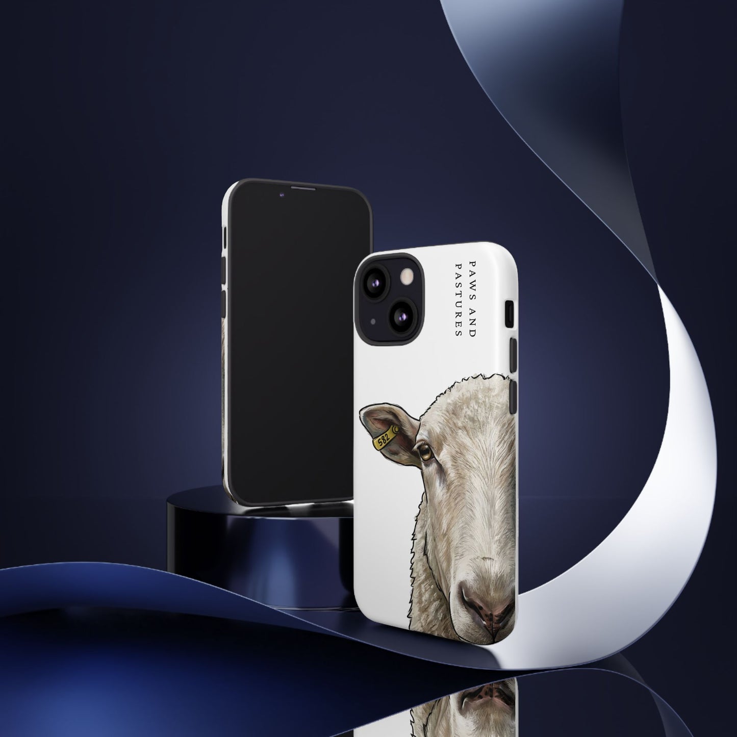 White Sheep Phone Case