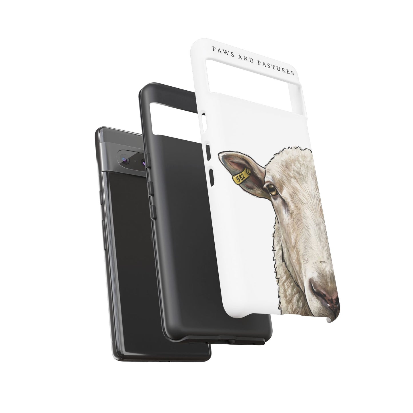 White Sheep Phone Case