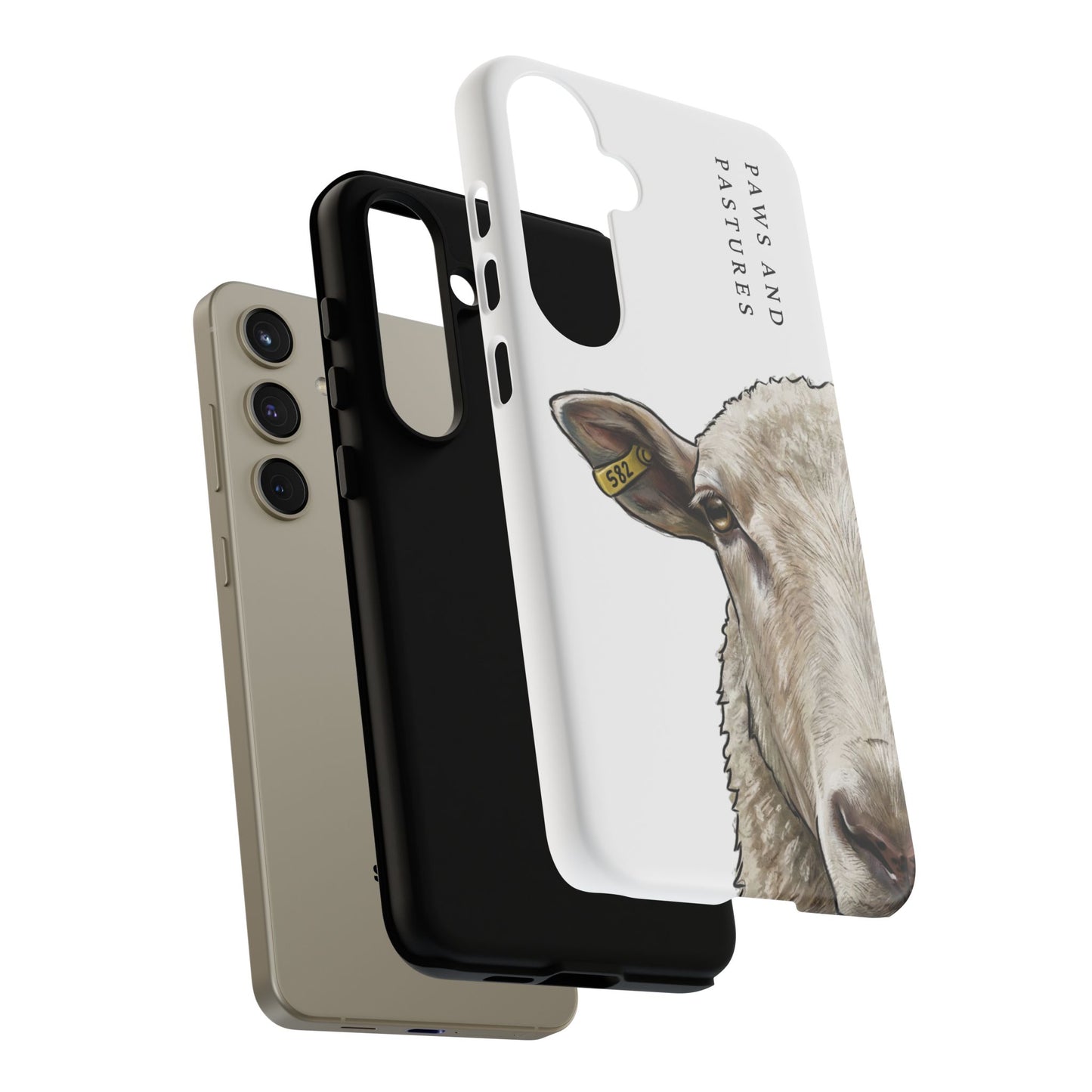 White Sheep Phone Case
