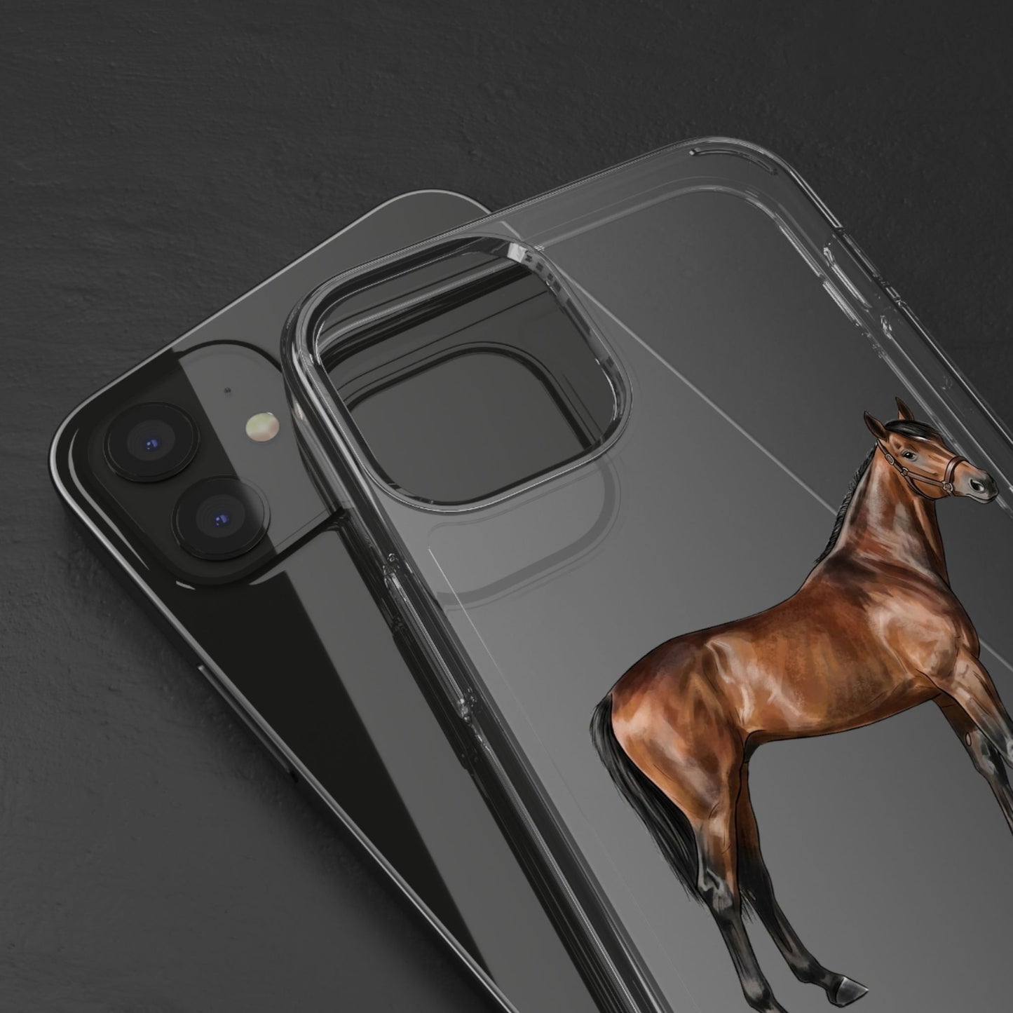 Horse iPhone Clear Case