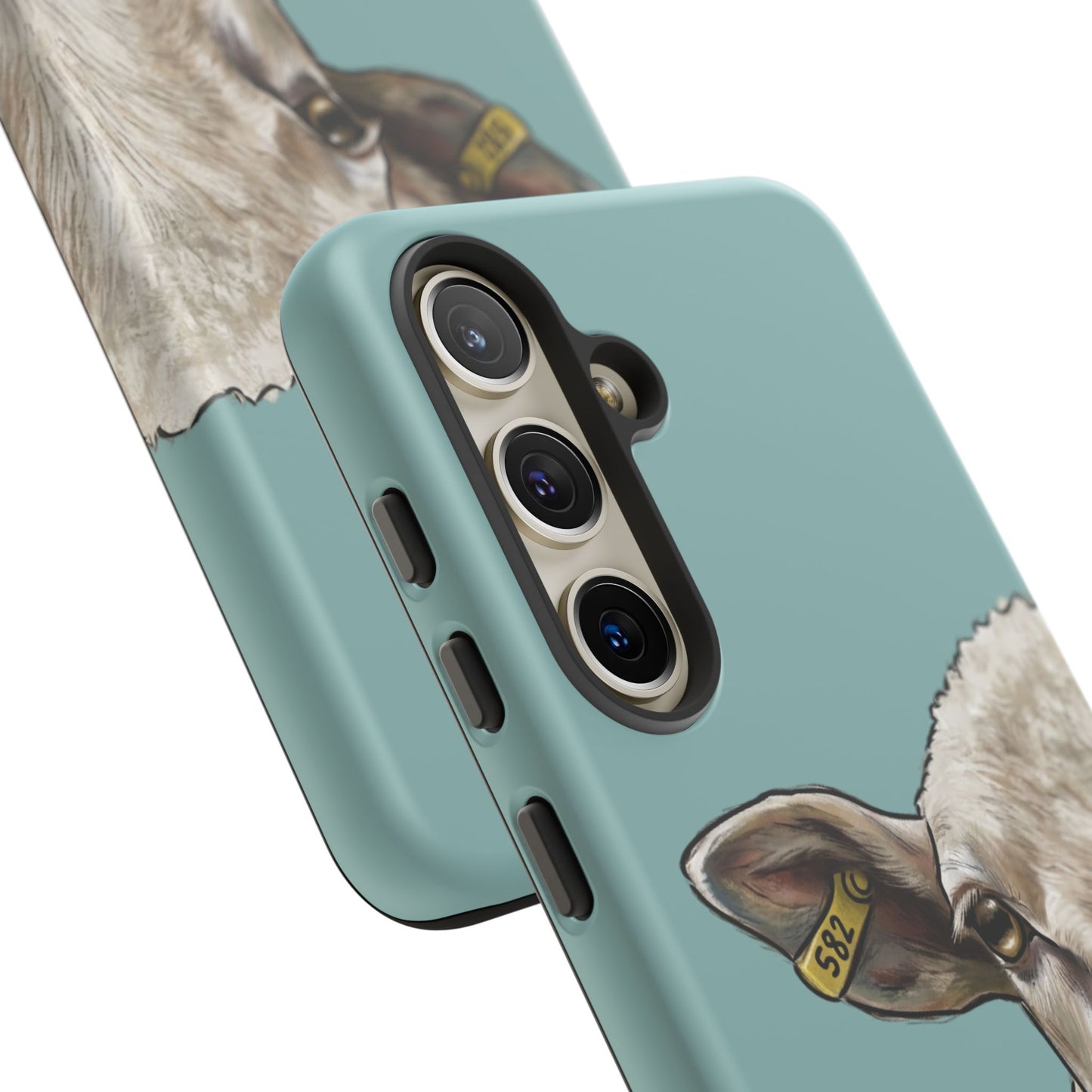 Teal Sheep Phone Case