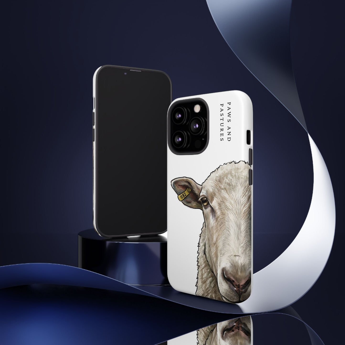 White Sheep Phone Case