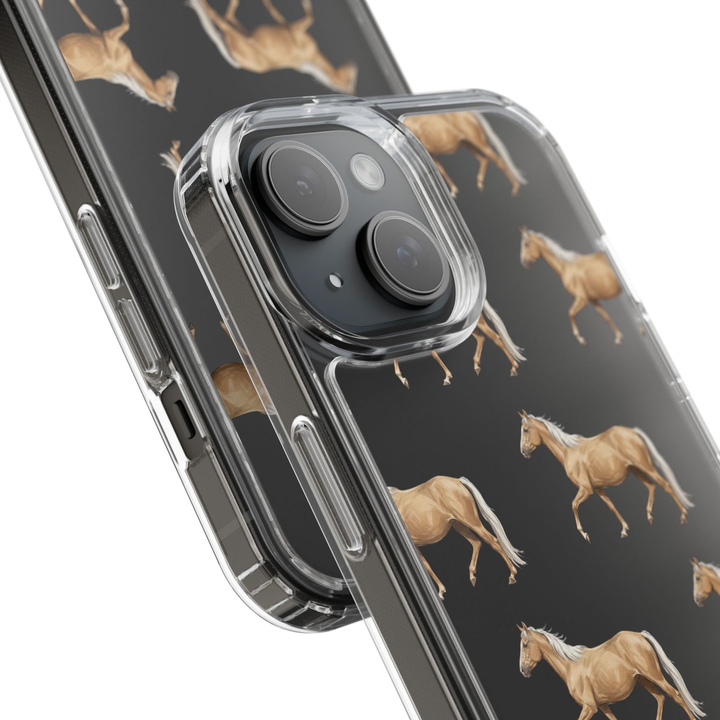 Horse Pattern iPhone Clear Case