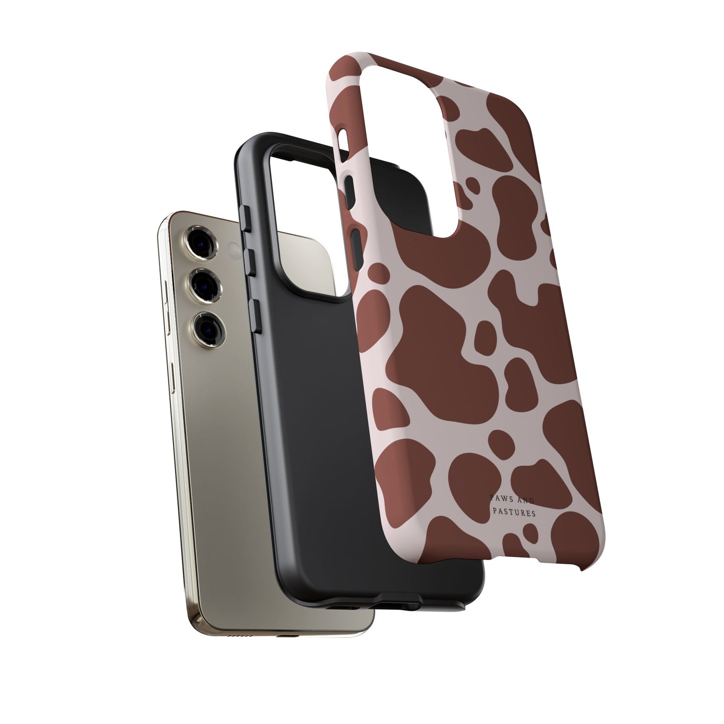 Cow Print Phone Case - Paws and Pastures