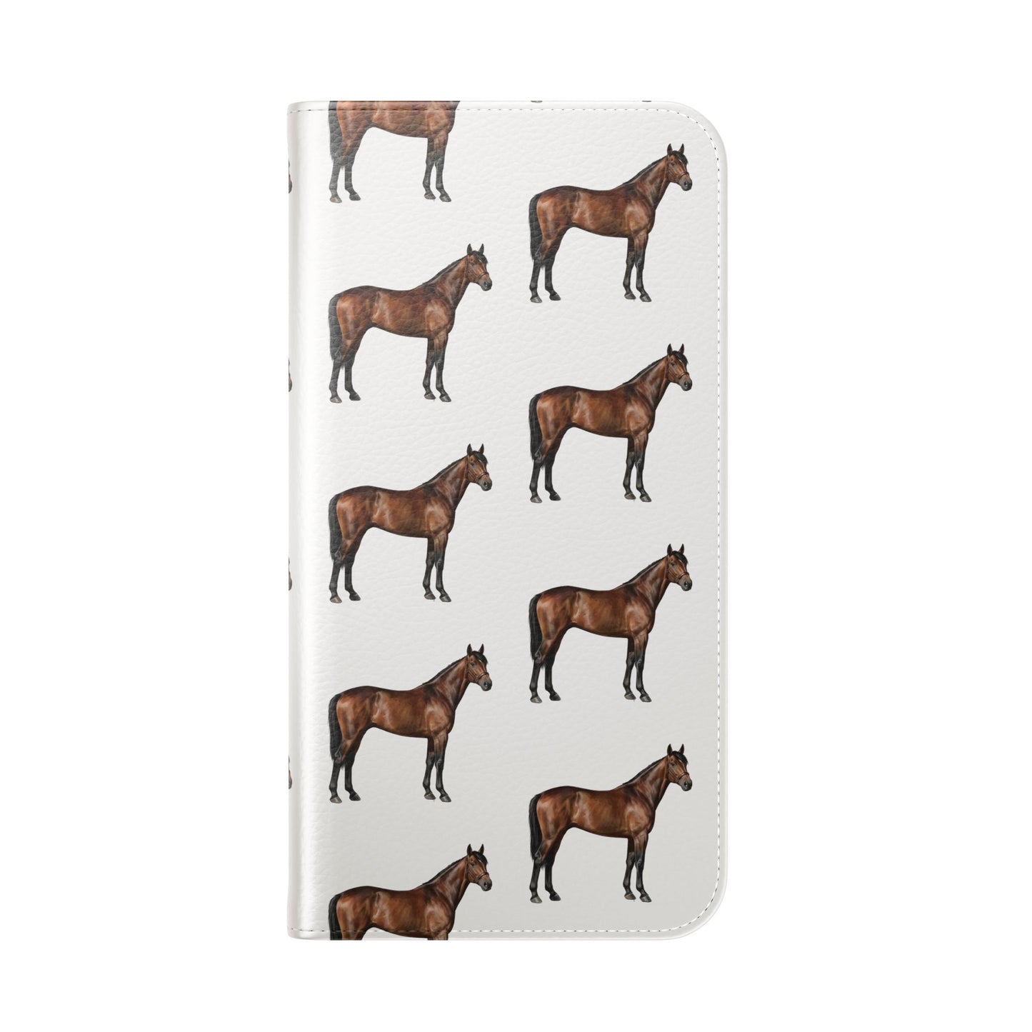 Horse Pattern iPhone Flip Case