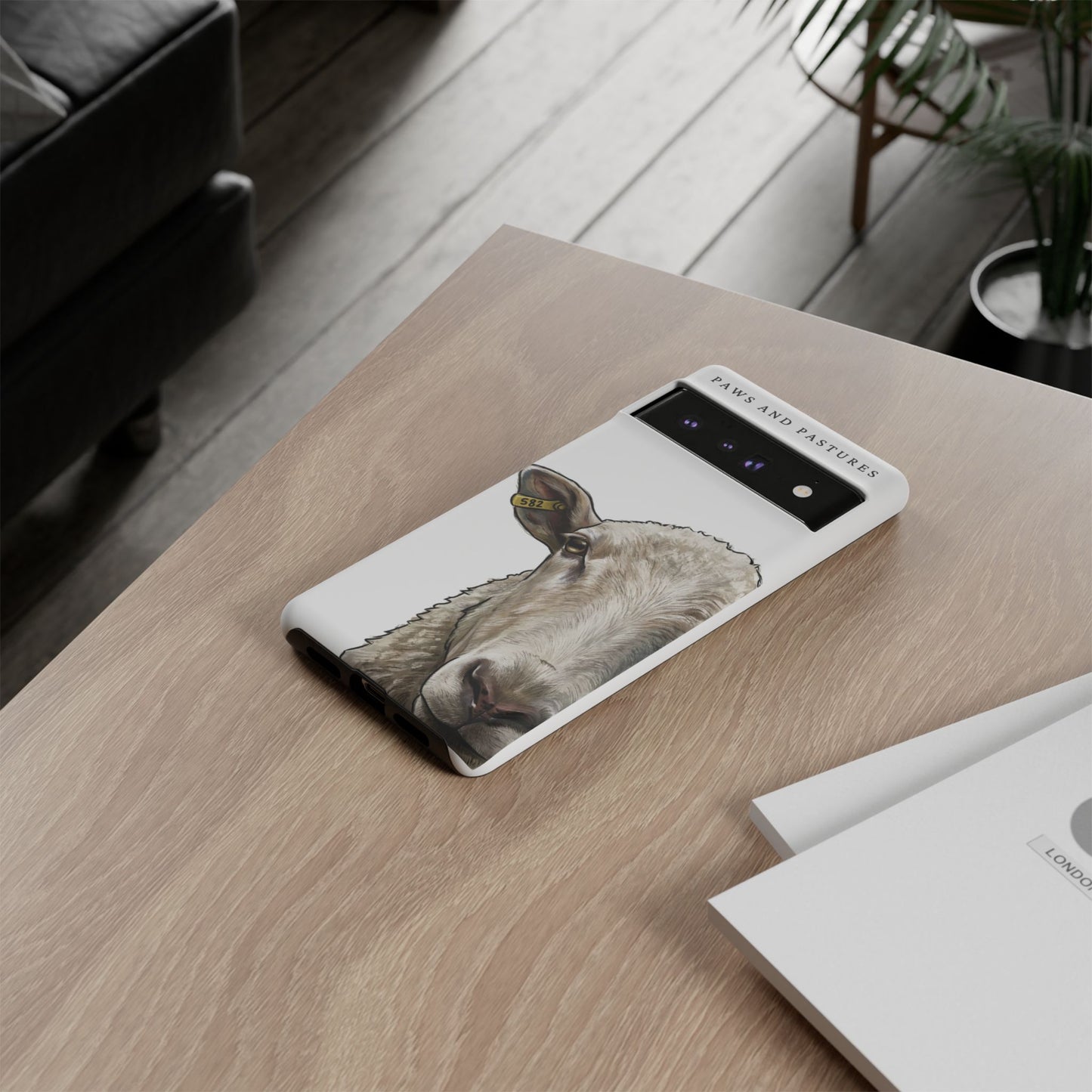 White Sheep Phone Case