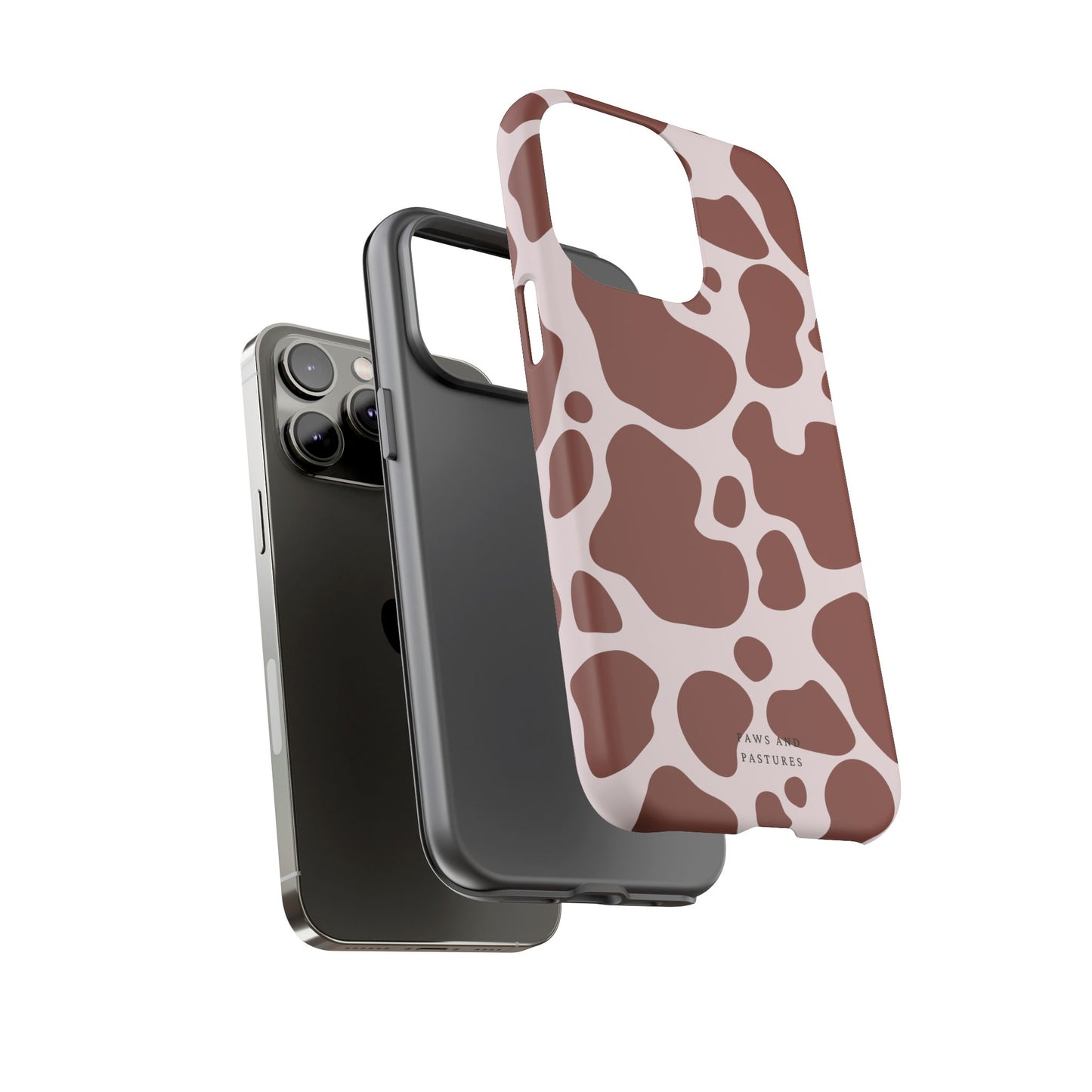 Cow Print Phone Case - Paws and Pastures