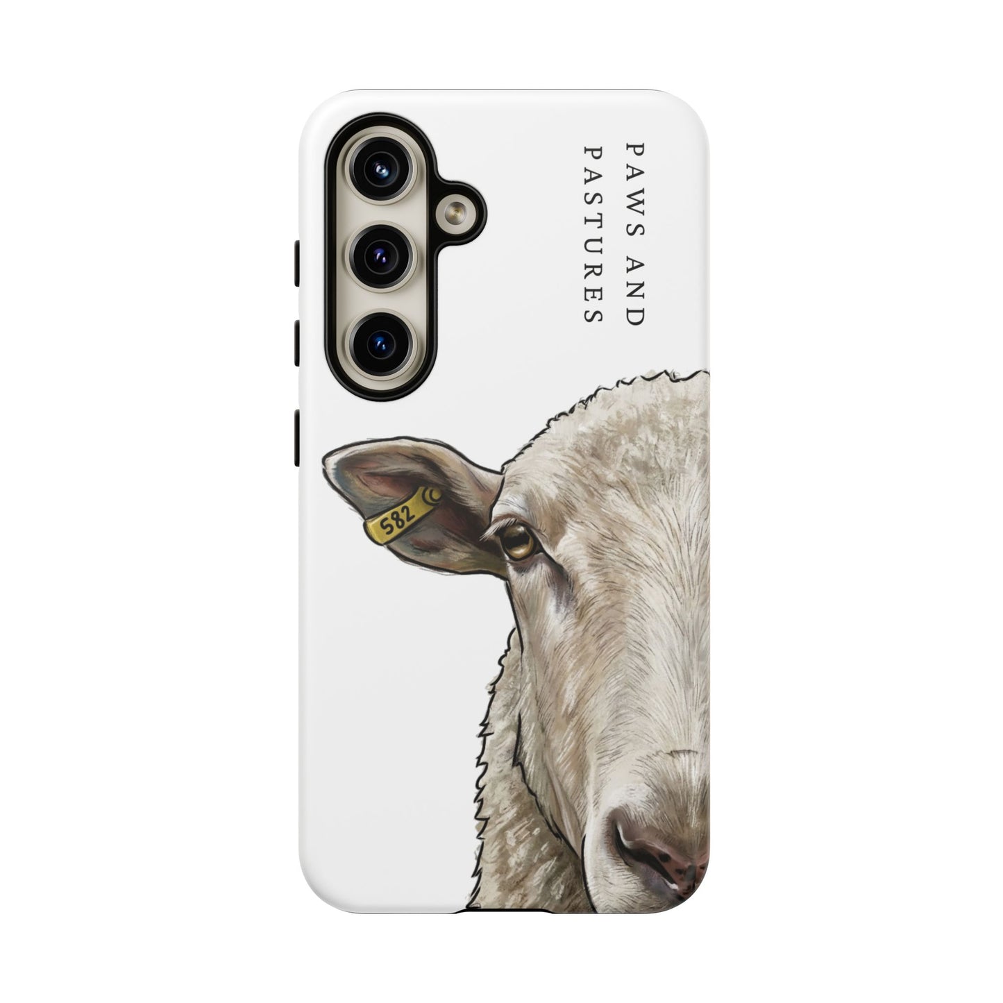White Sheep Phone Case