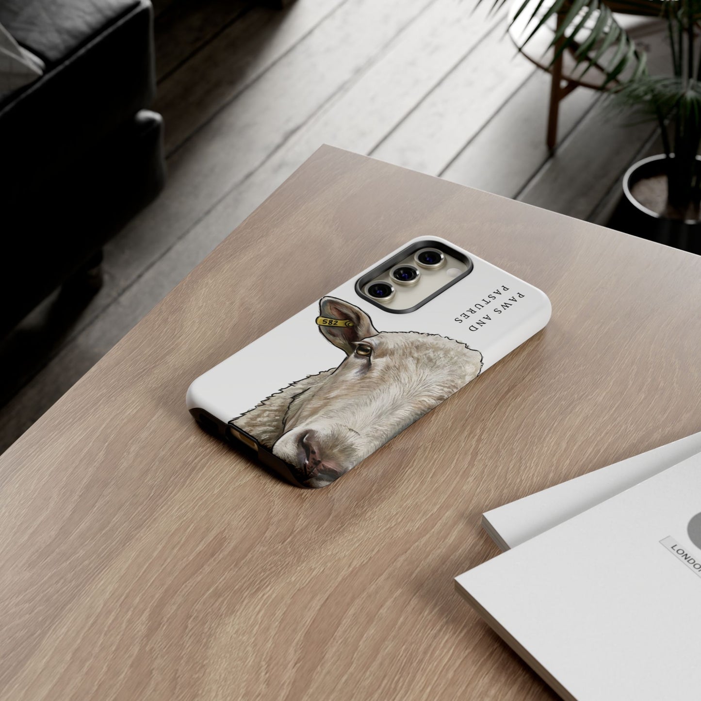 White Sheep Phone Case