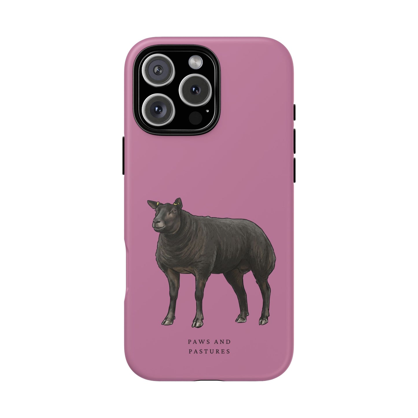 Blue Texel Sheep Phone Case – Paws and Pastures Protective Phone Cover