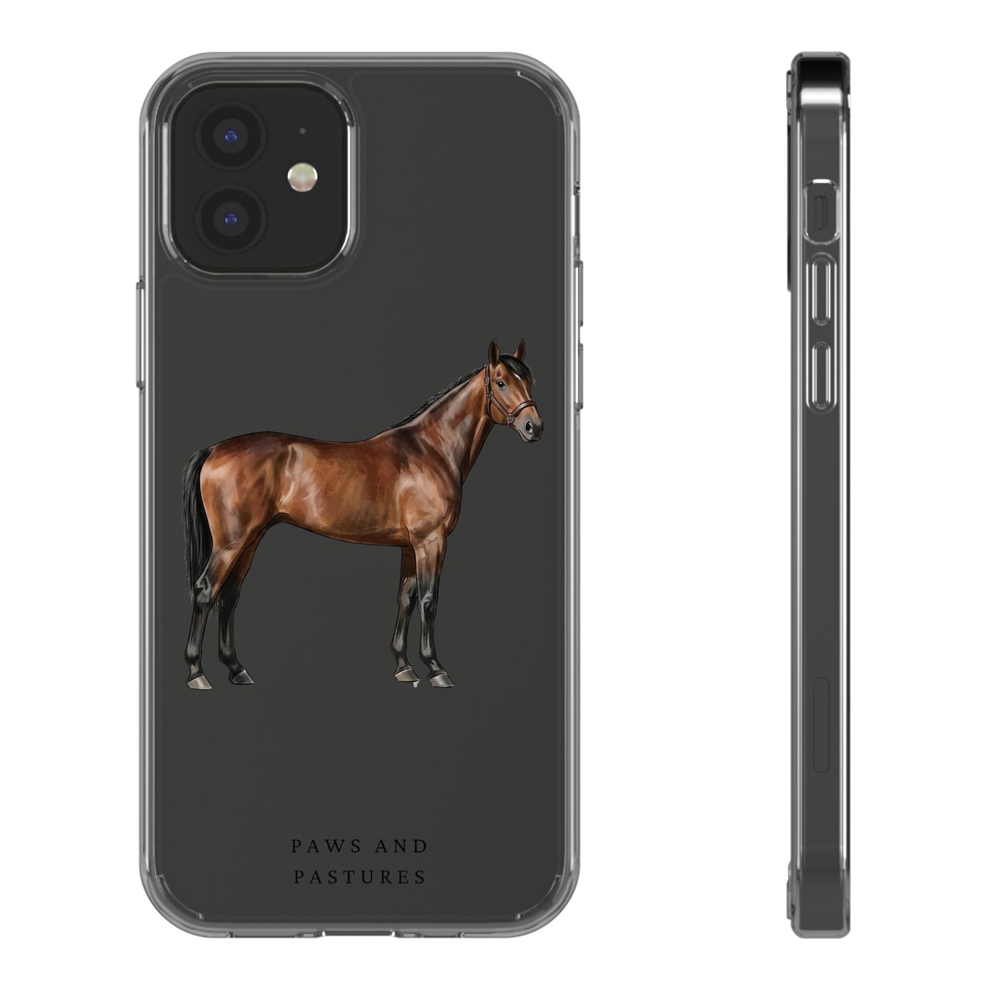Horse iPhone Clear Case