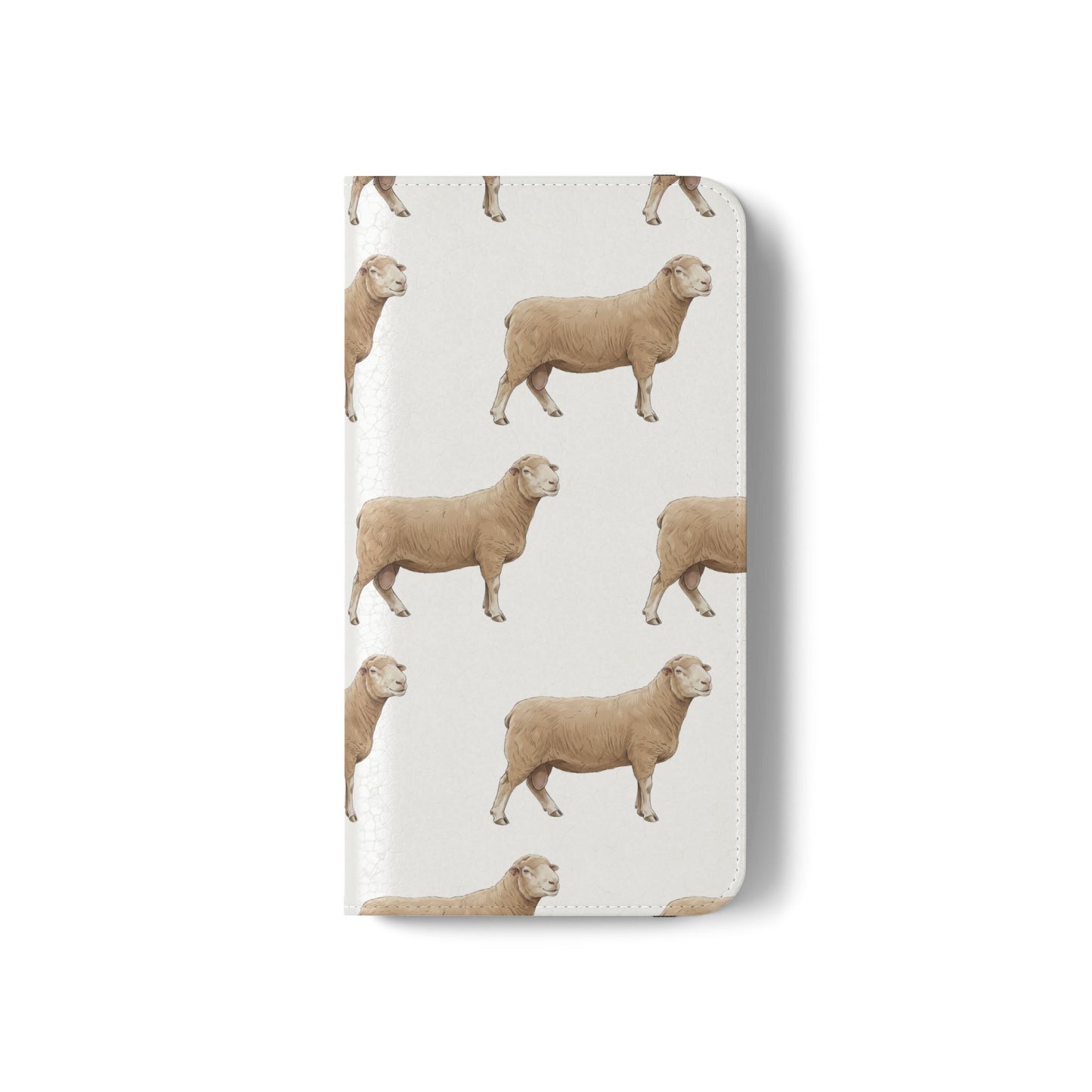 Sheep Pattern iPhone Flip Case