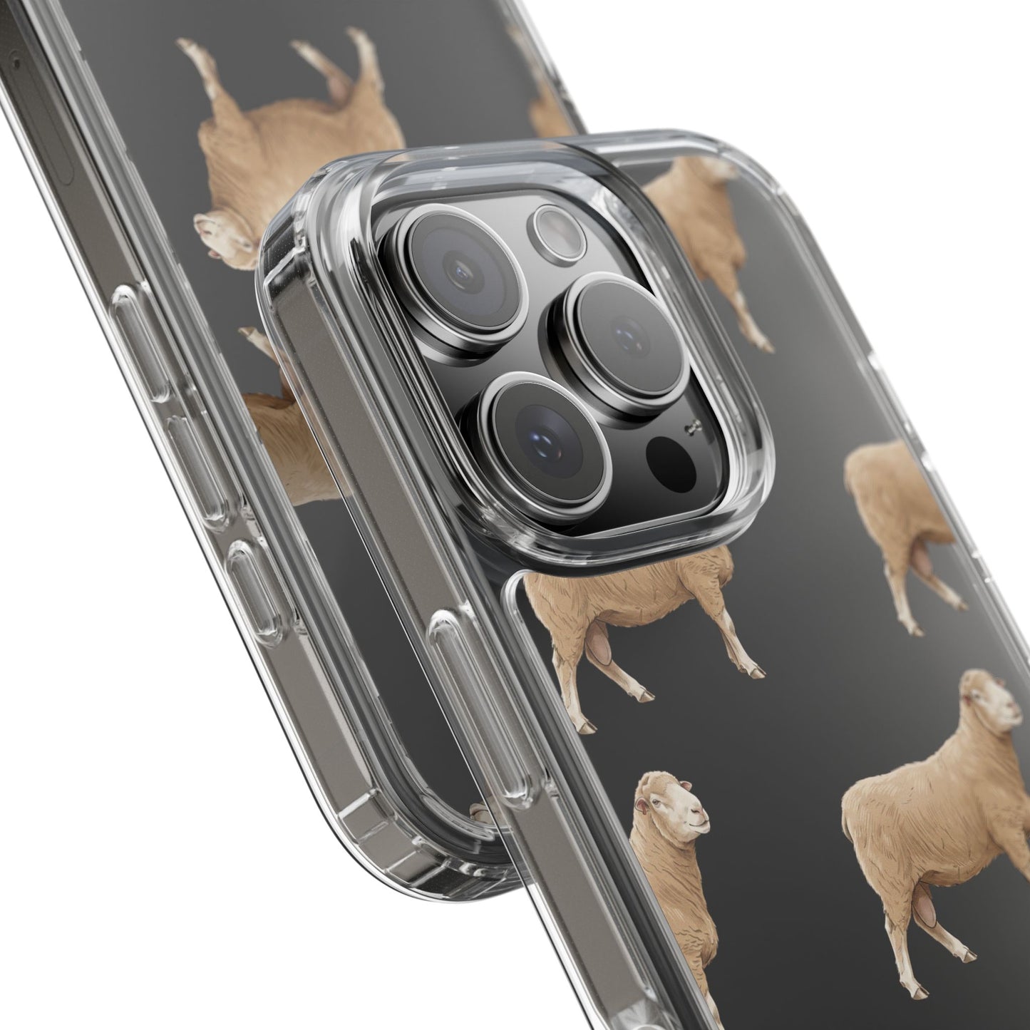 Dorset Sheep Pattern iPhone Clear Case