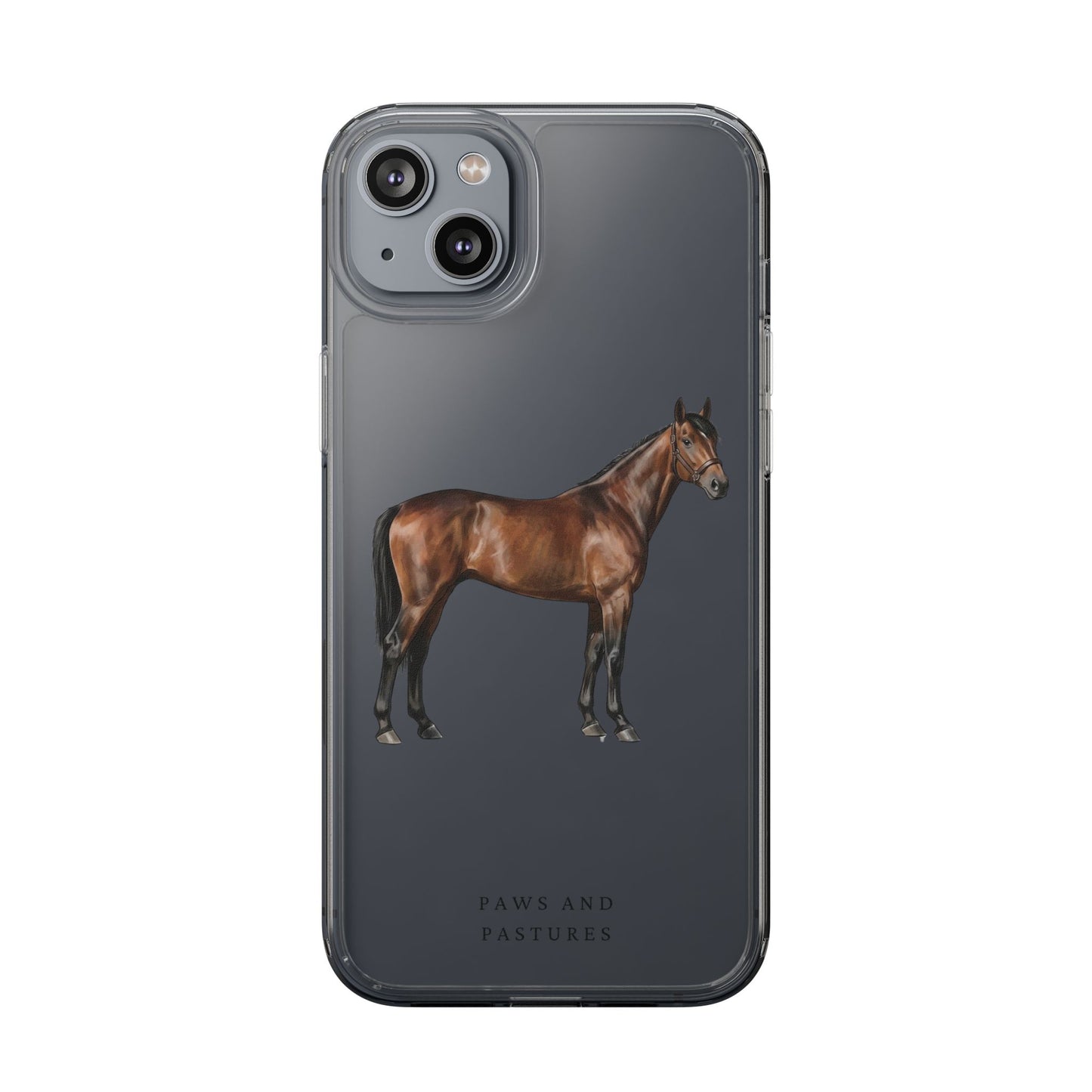 Horse iPhone Clear Case