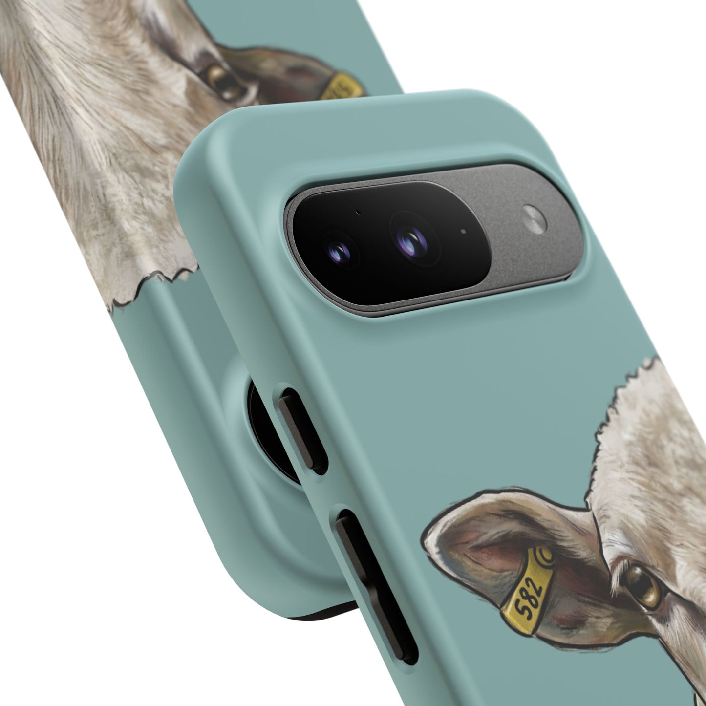 Teal Sheep Phone Case