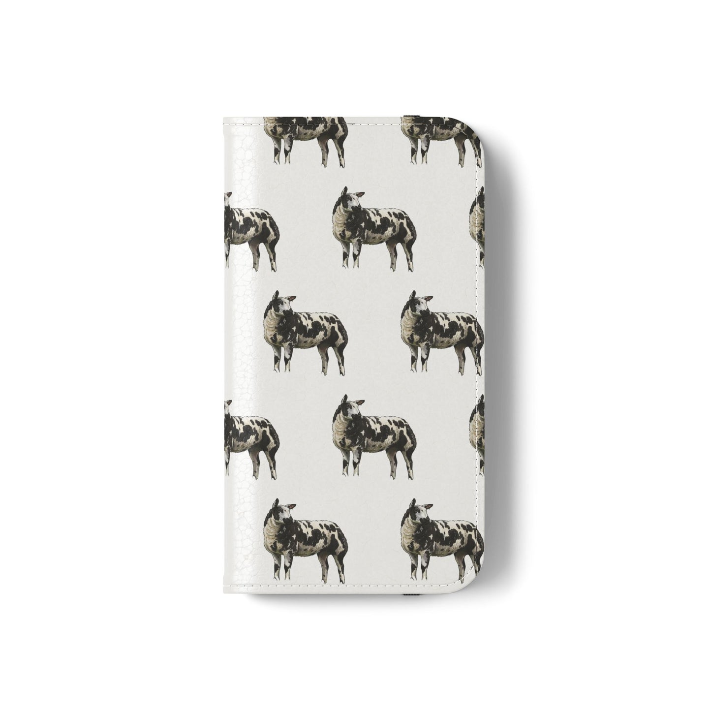 Ditch Spotted Sheep iPhone Flip Case