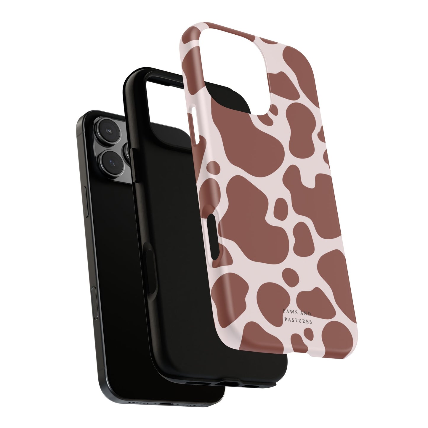 Cow Print Phone Case - Paws and Pastures