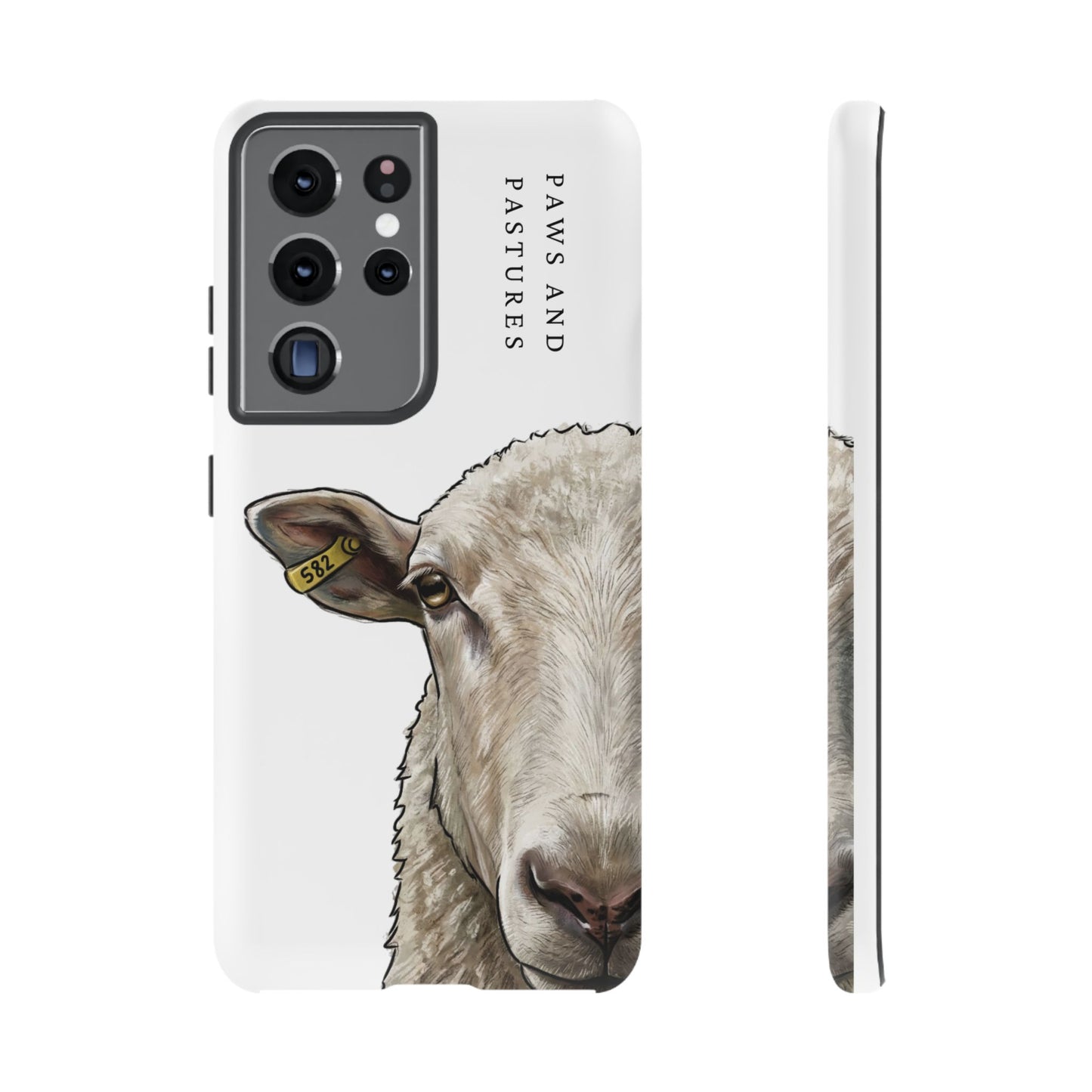 White Sheep Phone Case