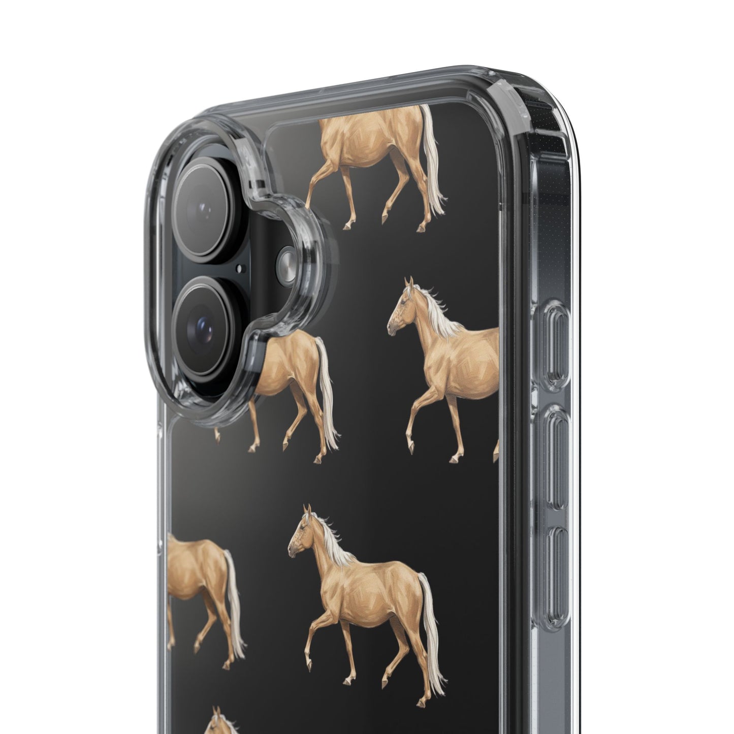 Horse Pattern iPhone Clear Case