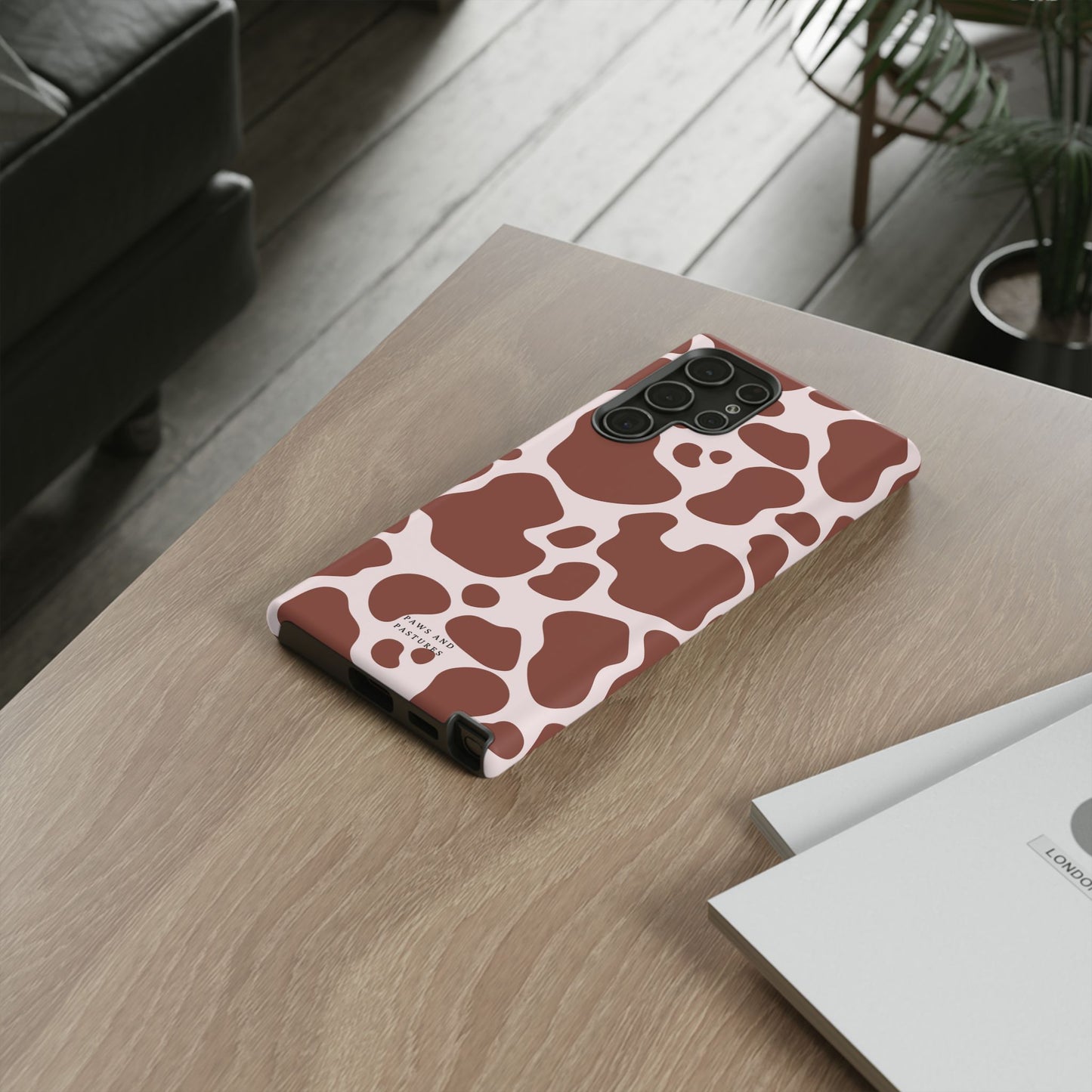 Cow Print Phone Case - Paws and Pastures